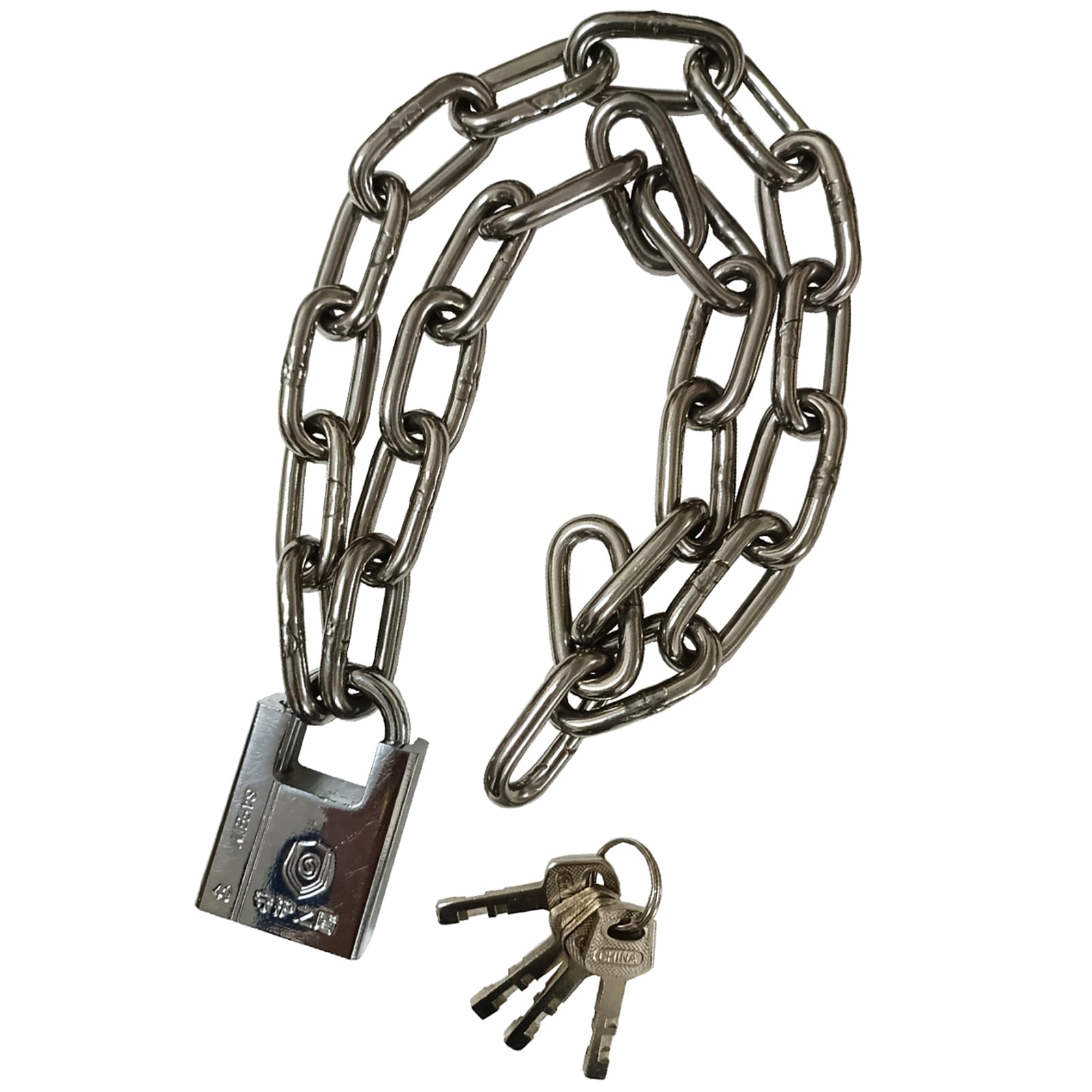 Security Chain Lock Kit - Silver 6x800mm-image-58b49caf-c2b4-4a52-b0ea-a02cab4e0e2e-115703