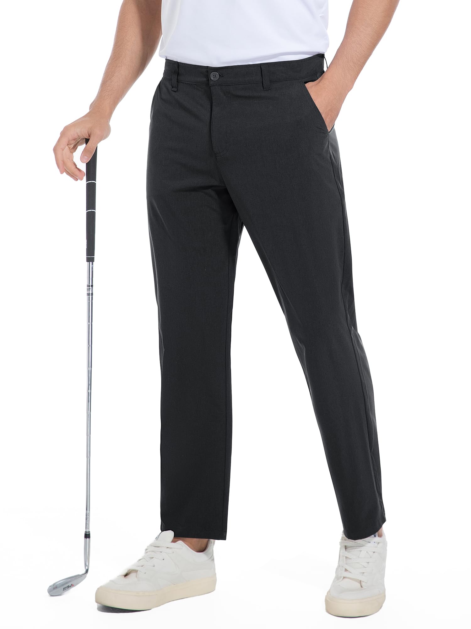 Men's Waterproof Golf Trousers Stretch - Dark Grey 40-image-0d5ca8e8-778b-445f-81a4-36826a827601-94562
