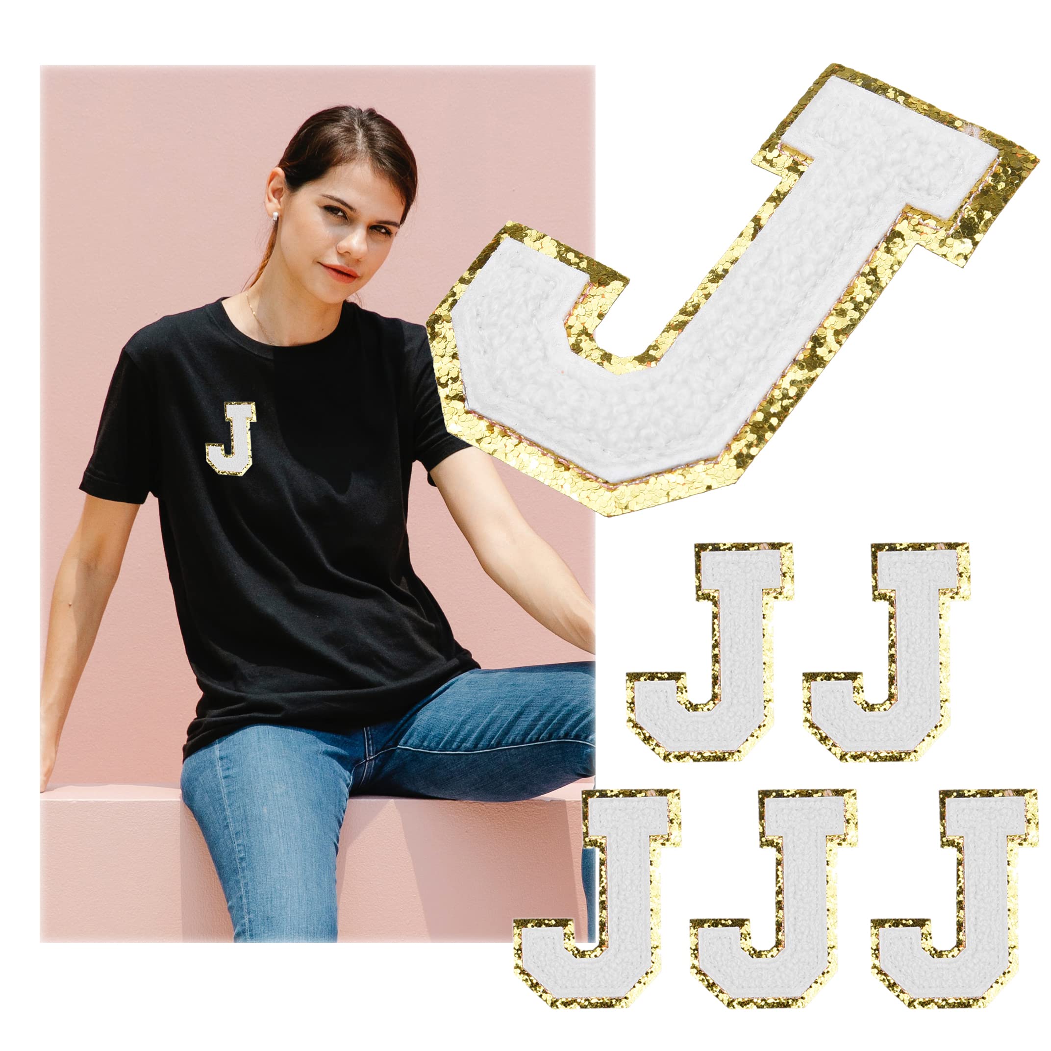 Kare & Kind Iron On Letter Patches - A-Z Alphabet Chenille Embroidered-image-336145e7-cd06-41e1-b7ba-96ef913d79cb-58803