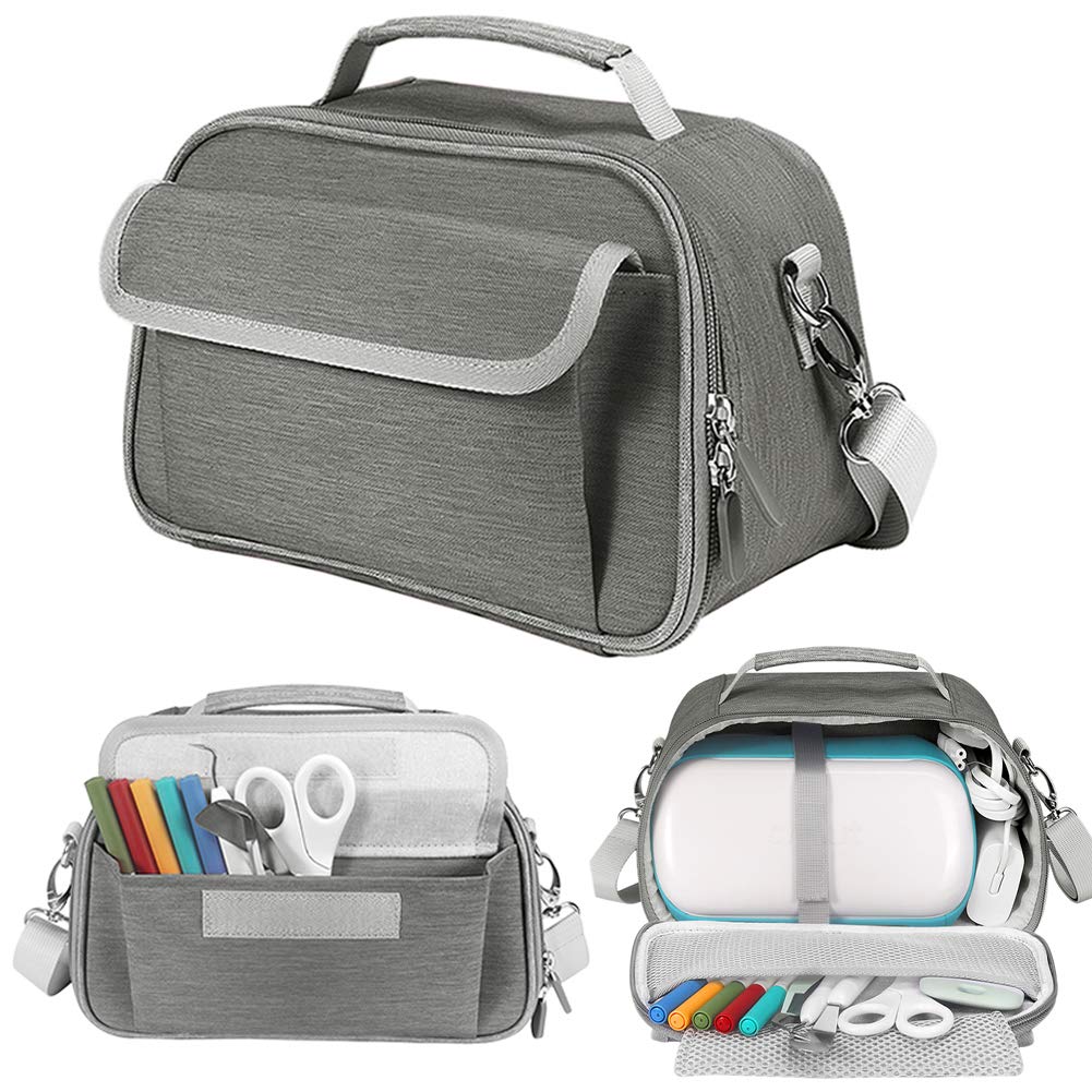 Grey Portable Carrying Case for Cricut Joy & Accessories - Organise Your Craft Tools-image-79461f8c-2684-4d75-a8f8-2567644d7bf9-46017