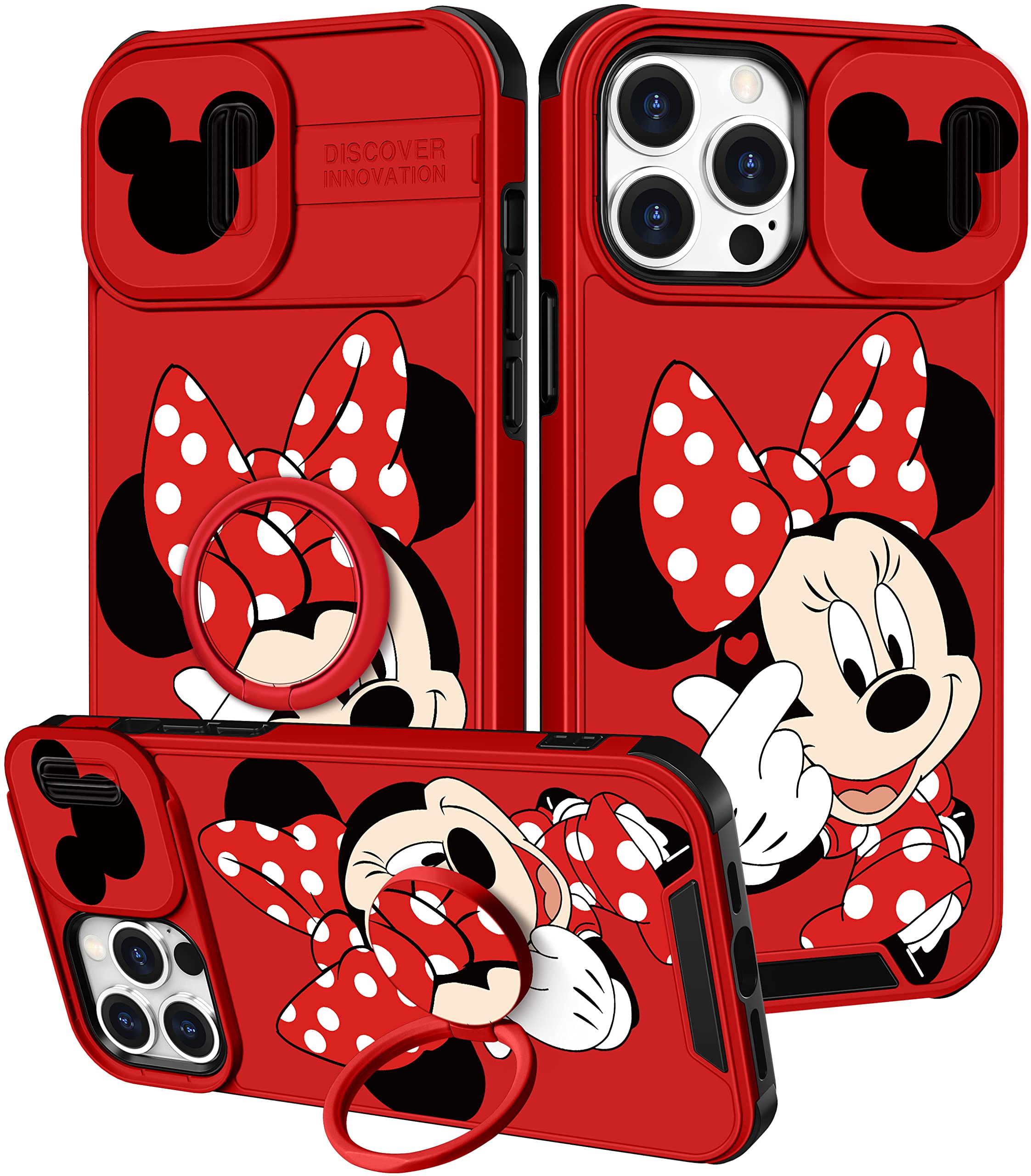 Custodia IPhone 13 Pro Max Con Catena E Disegno 3D Anatra, Cover Morbida TPU Antiurto, Design Kawaii Per Ragazze - 2