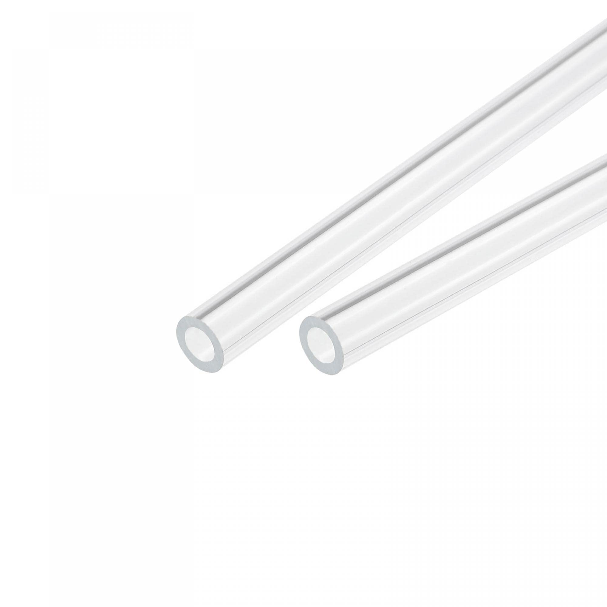 sourcing map Acrylic Pipe Clear Rigid Round Tube ID 4mm 8mm 14" 2pcs-image-abf45a24-52fd-4fc8-8313-1980d2ba1126-60600