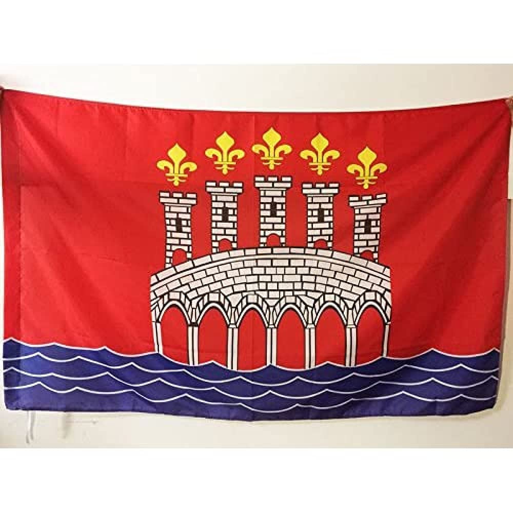 AZ FLAG - Lot Flag - Ft - French department 3x5 100% 3' x 5' 150x90 Cm-image-72746f6b-16c0-4c24-b83e-868944b0e438-58044