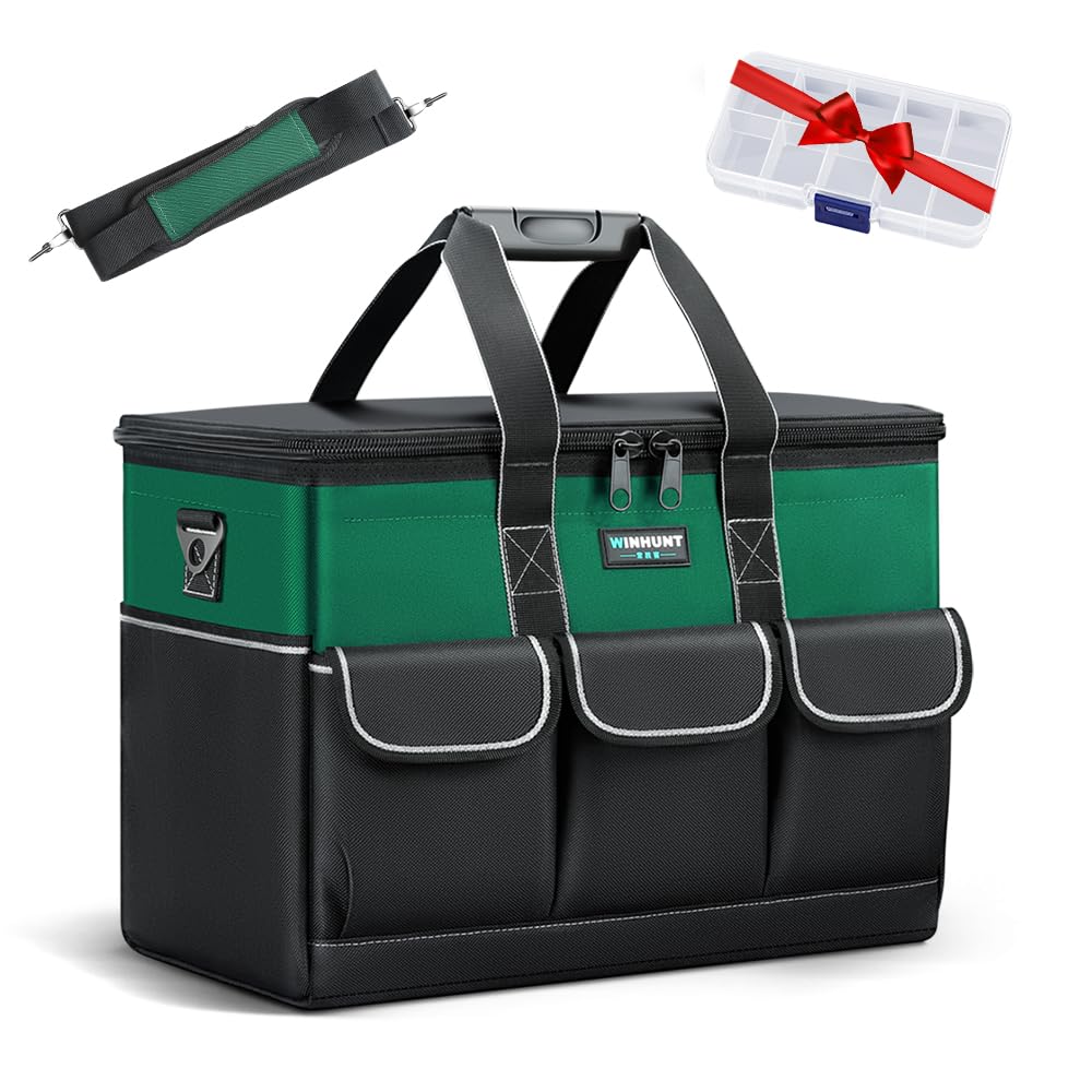 Tool Bag 15-inch Organiser - Green Black 15 inch