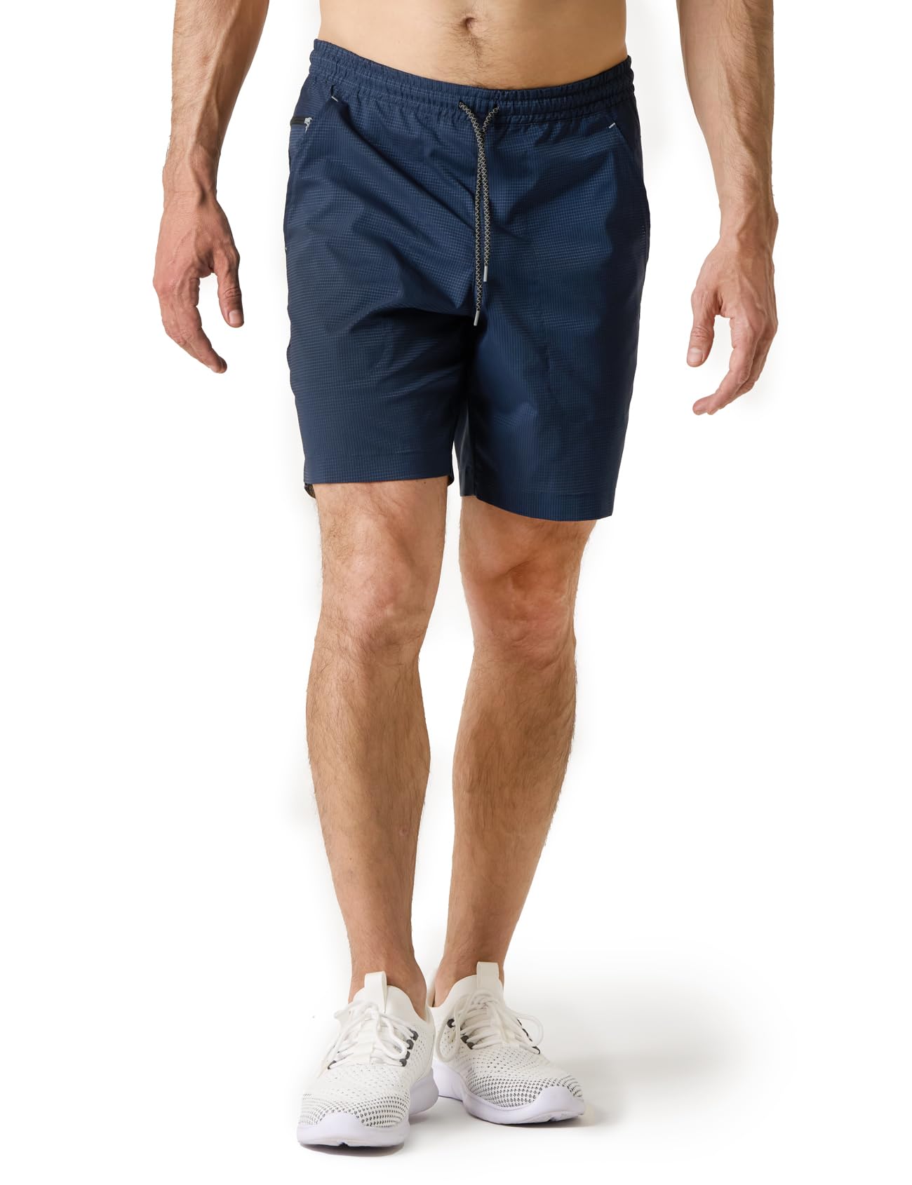 Fast Drying Men's Workout Shorts - Navy Blue XL, Ideal for Spring/Summer Fitness-image-39fa7fc9-3462-4d29-ad4c-c5fae8499b54-66807