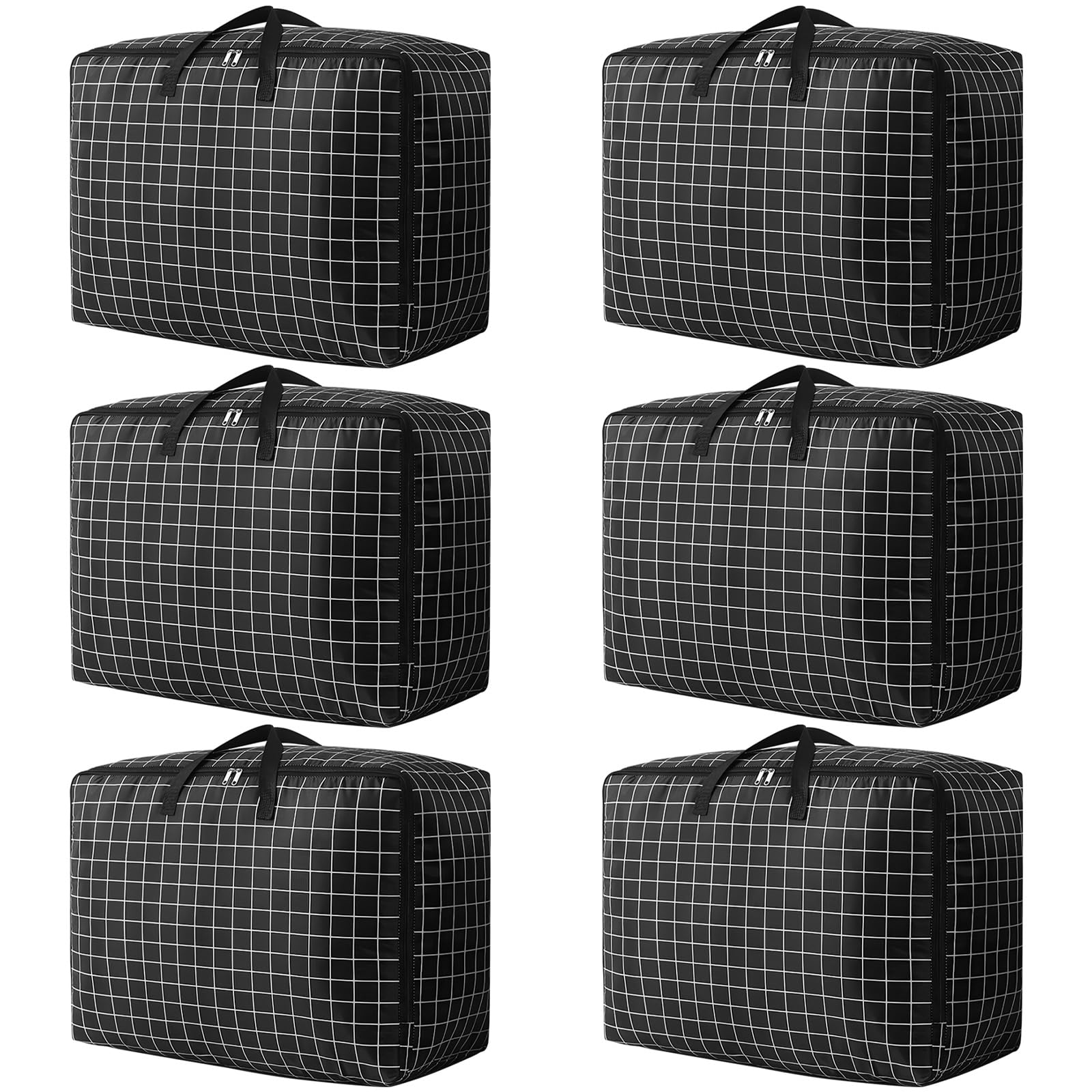 6 Pcs Large Storage Bags 105L - Stripes 6*105L-image-eb37f9b2-bad7-4366-93de-e9838ef55106-120388