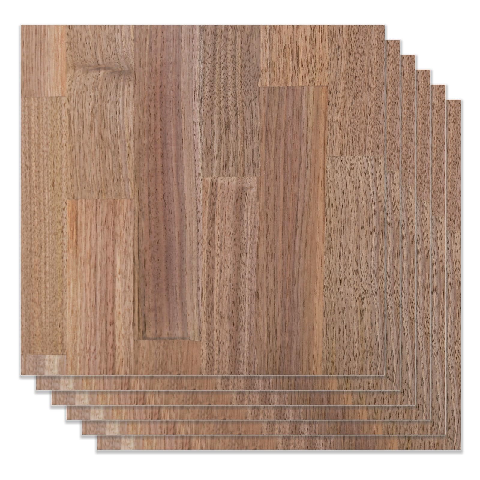 Spliced Plywood Sheets for Laser Cutting - Black Walnut 30x30cm-image-de07e585-e1d2-4b19-9322-4160868b1bda-105763