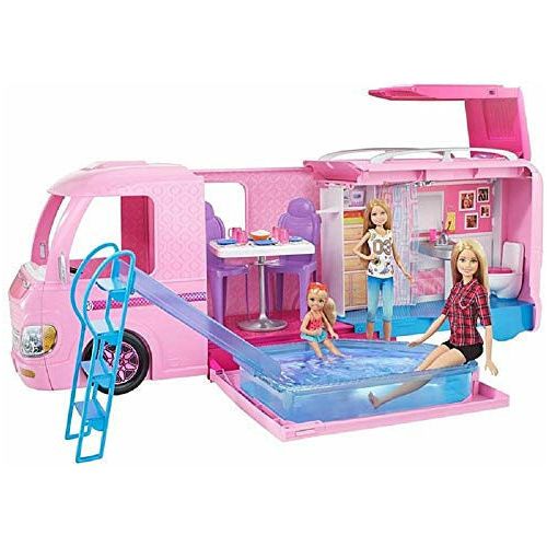 Fisher Price Target Barbie Dream Camper Car Barbie Camper Ride On