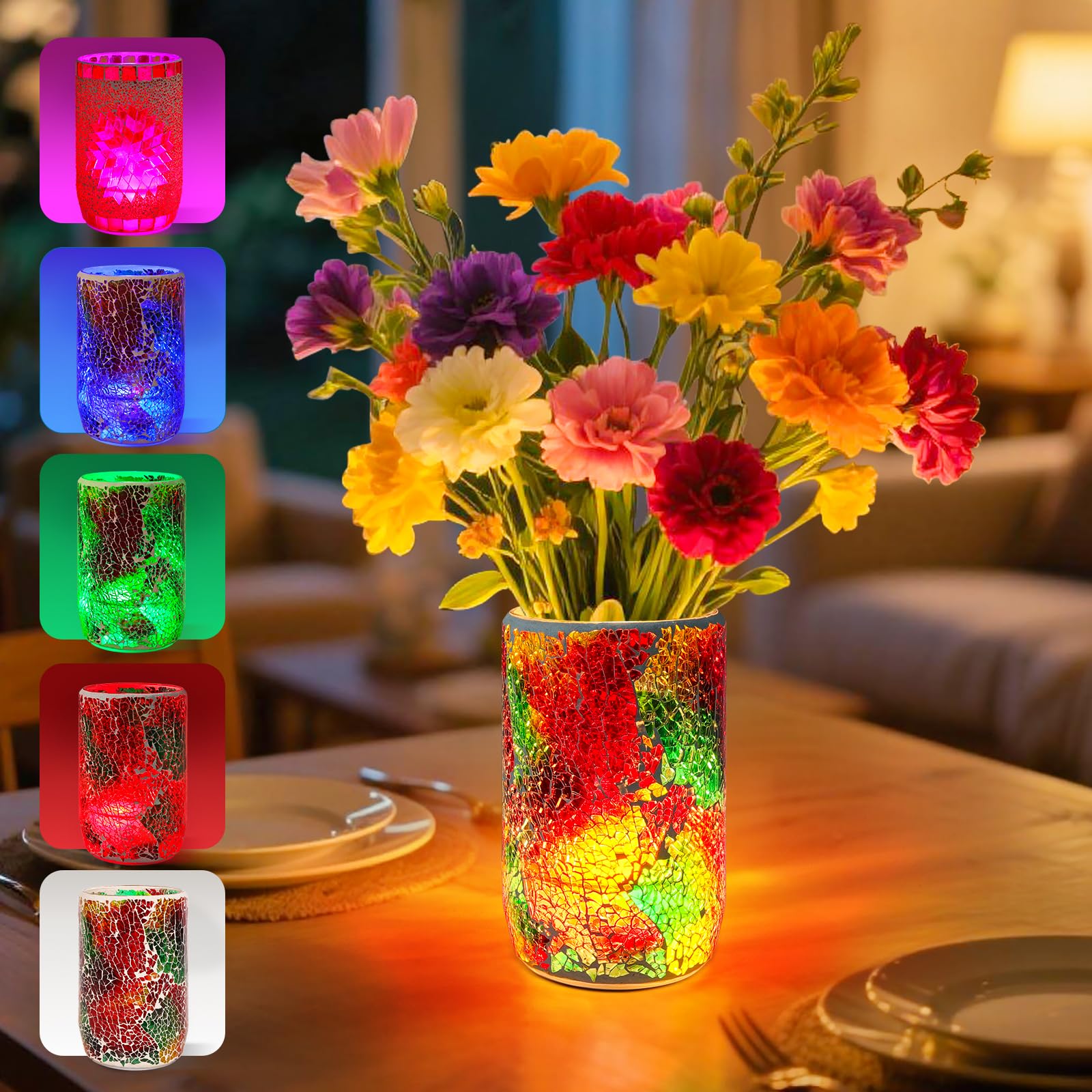 Mosaic Glass Vase Lamp - Red Mosaic-image-fbce93cd-c277-40d9-9c12-71ed4eeb39fd-91118