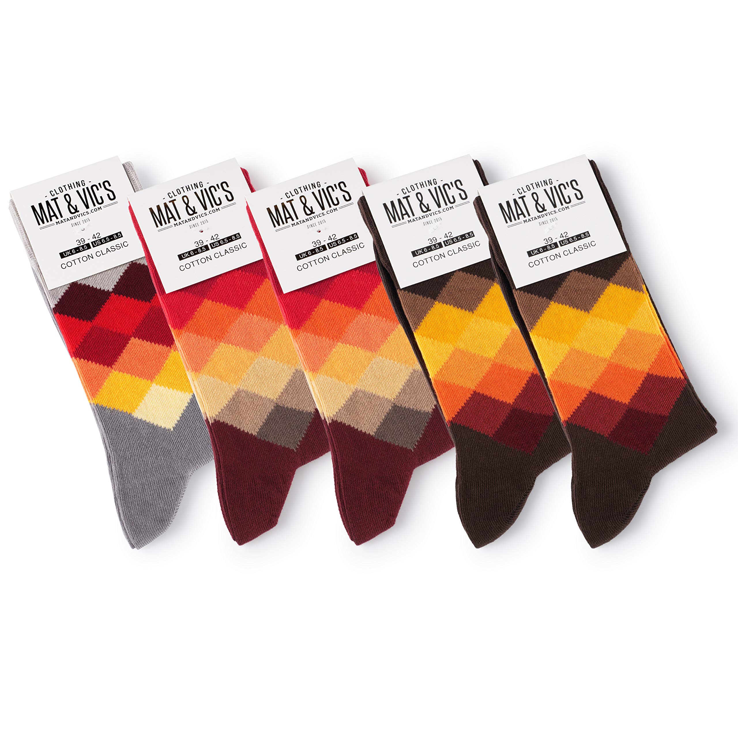 Men's Cotton Socks 5 Pack - Diamond Terra UK 4-6-image-f333b163-2c97-4ee8-b000-fb177e85bb7e-117655