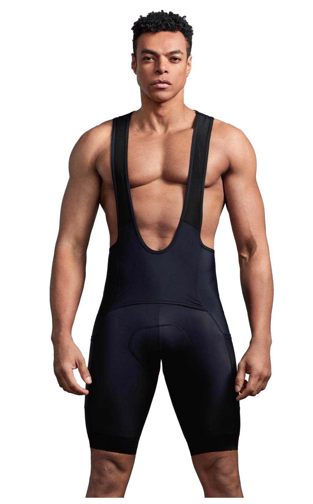 Men's Padded Cycling Bib Shorts - Black M-image-ae4dbce7-2b23-4f69-b26d-7de66d15617a-111966