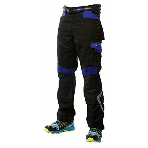 Pantalon Cargo De Travail Goodyear - Coupe Régulière, Multi-Poches, Tissu Résistant Pour Hommes (Bricolage, Chantier, Jardinage) | Confort Et Durabilité