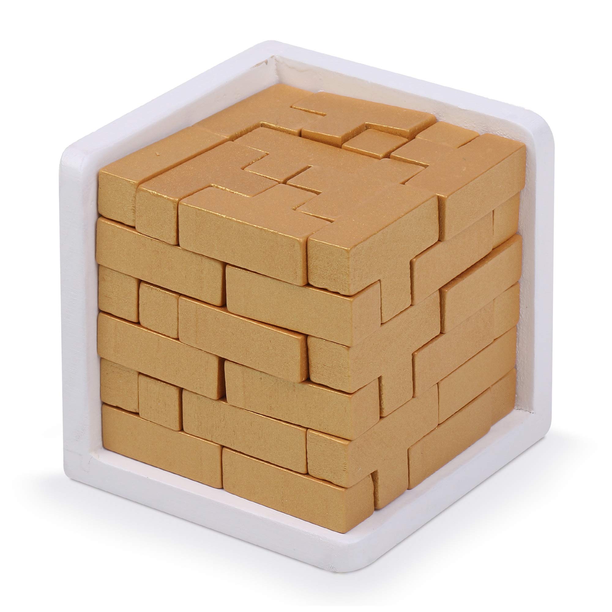 3D Wooden Brain Teaser Puzzle - Golden Edition-image-44e14280-56f7-446f-ae32-dc37bc9575cf-88126