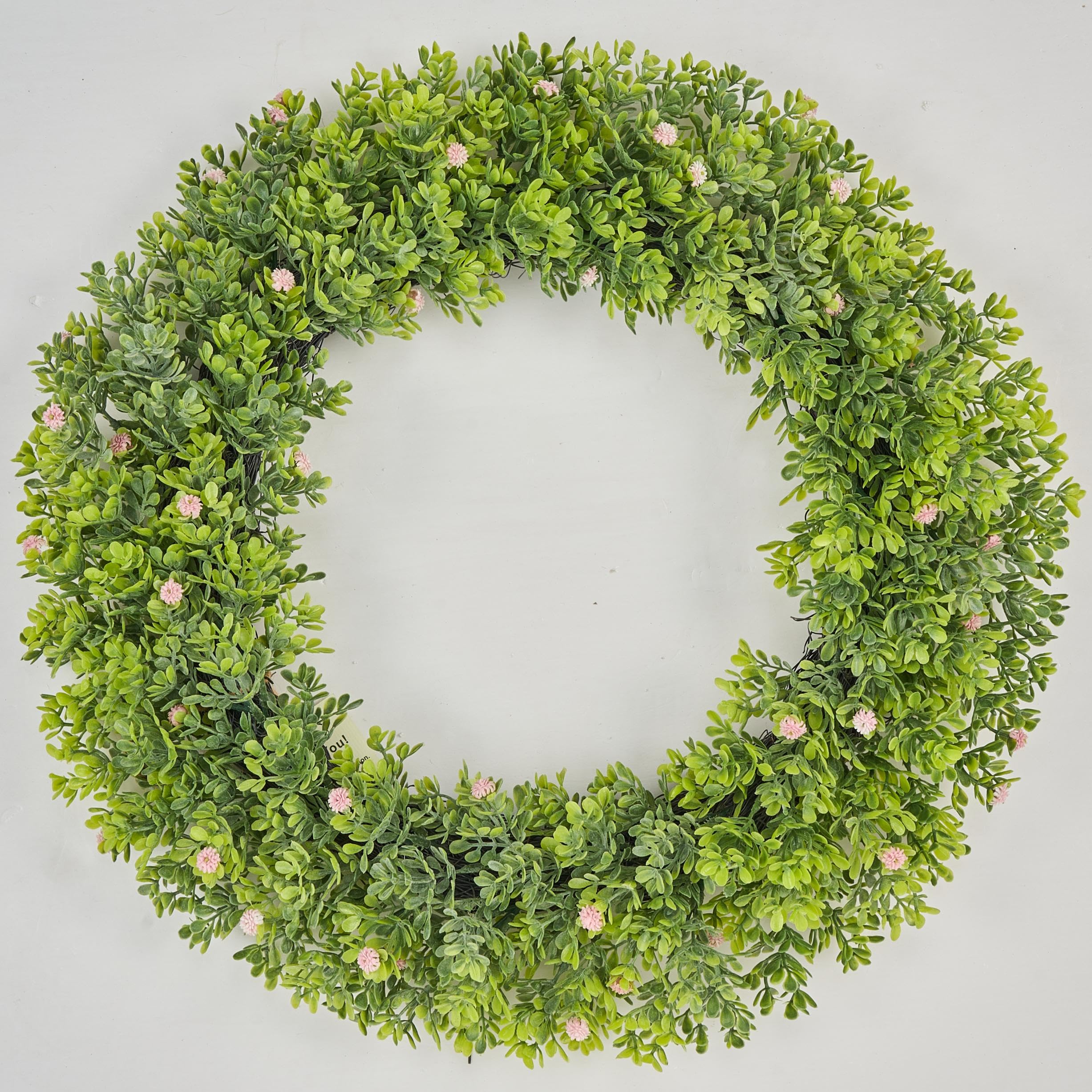 Artificial Boxwood Wreath 20" Greenery - D Boxwood-image-6ef07460-fdc4-491a-9142-81e434ba8d4f-114316
