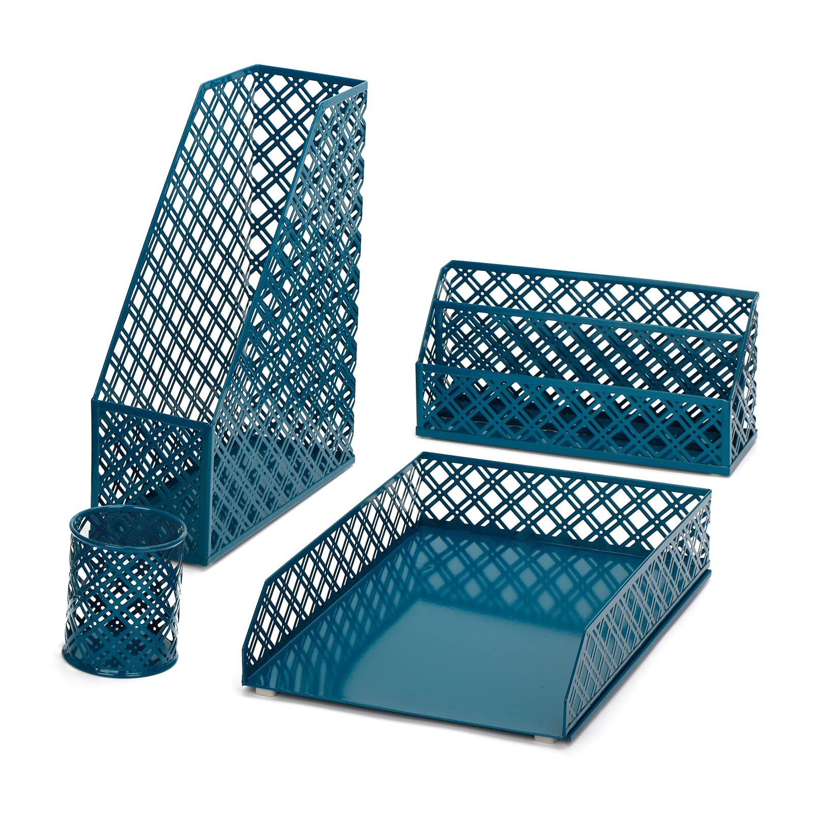 4-Piece Desk Organiser Set - Aegean Blue-image-5bd2f501-dd55-4f98-a55f-8acb44173c22-82561