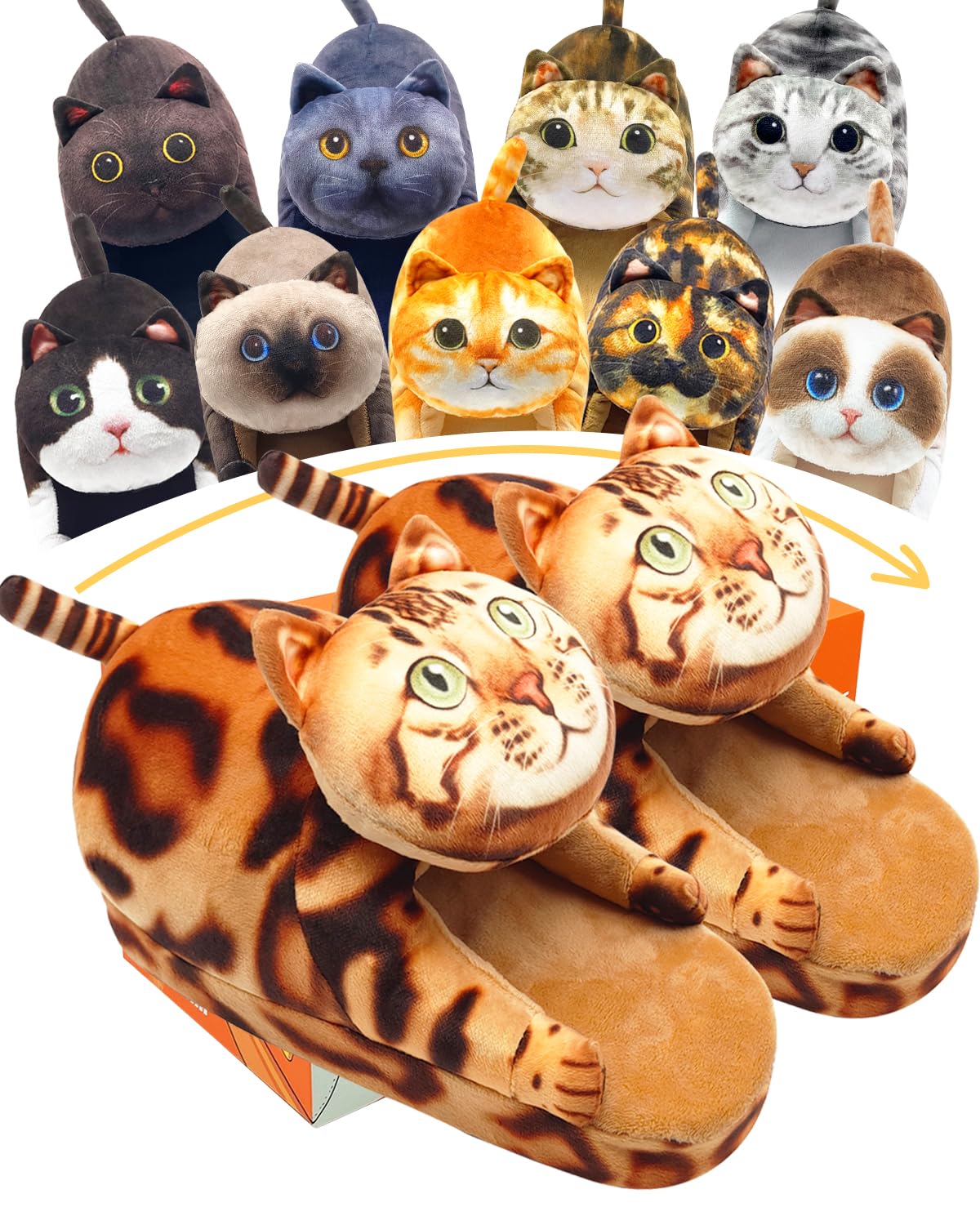 Comfy Leopard Cat Slippers for Women & Men - Memory Foam, Non-Slip, Indoor Use-image-b649ecd0-921d-42c9-a921-9bdee481510e-63698