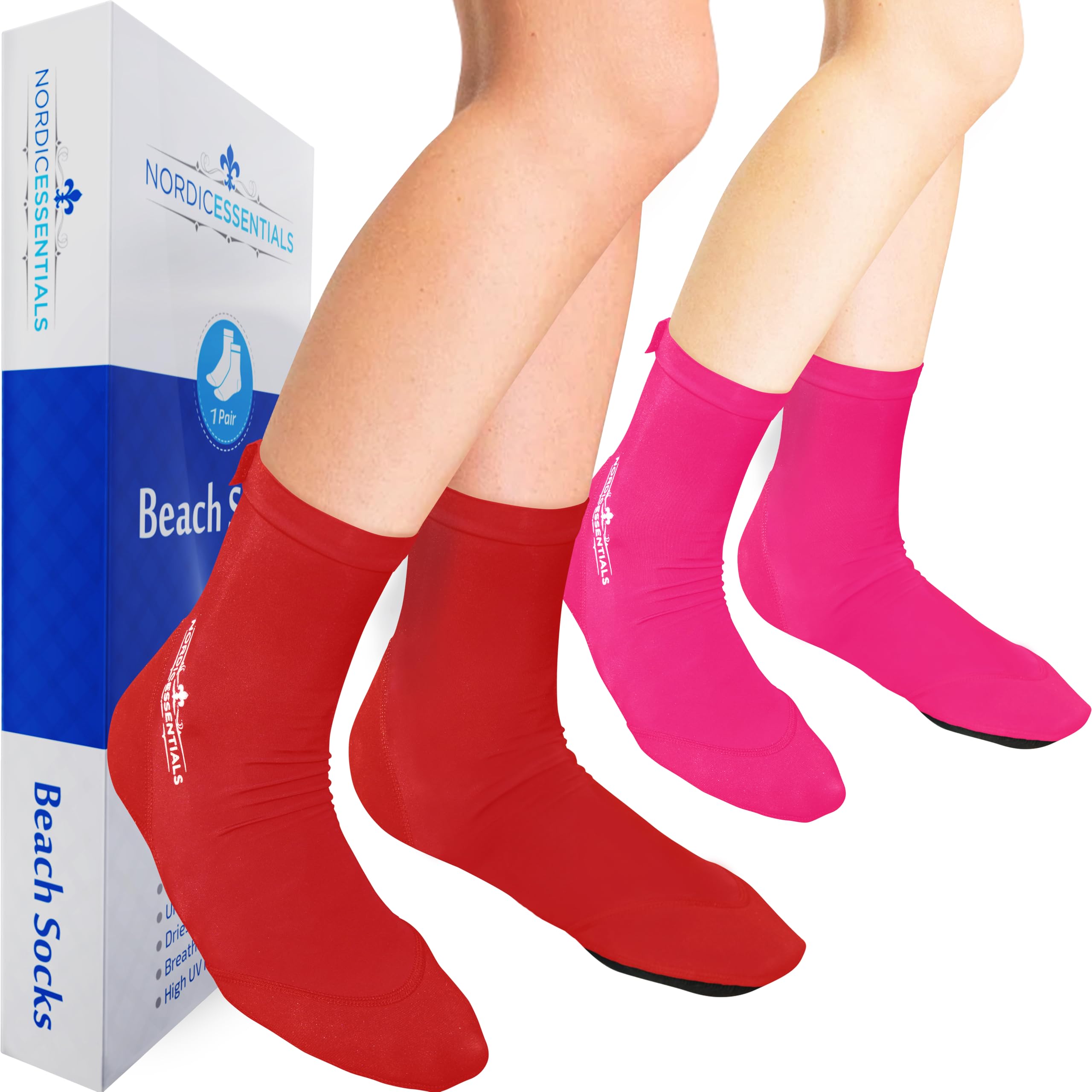 Beach & Water Sports Socks - 2 Pairs-image-00accecf-cff3-4b4e-aec7-59ffca74cf0f-91271