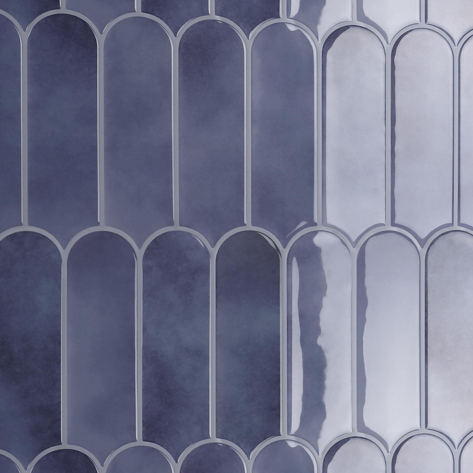 Haze Blue Wall Tiles 16PCS - Fish Scale 30.5cm-image-a1679526-205b-4238-b49a-11b241d62ea9-90890