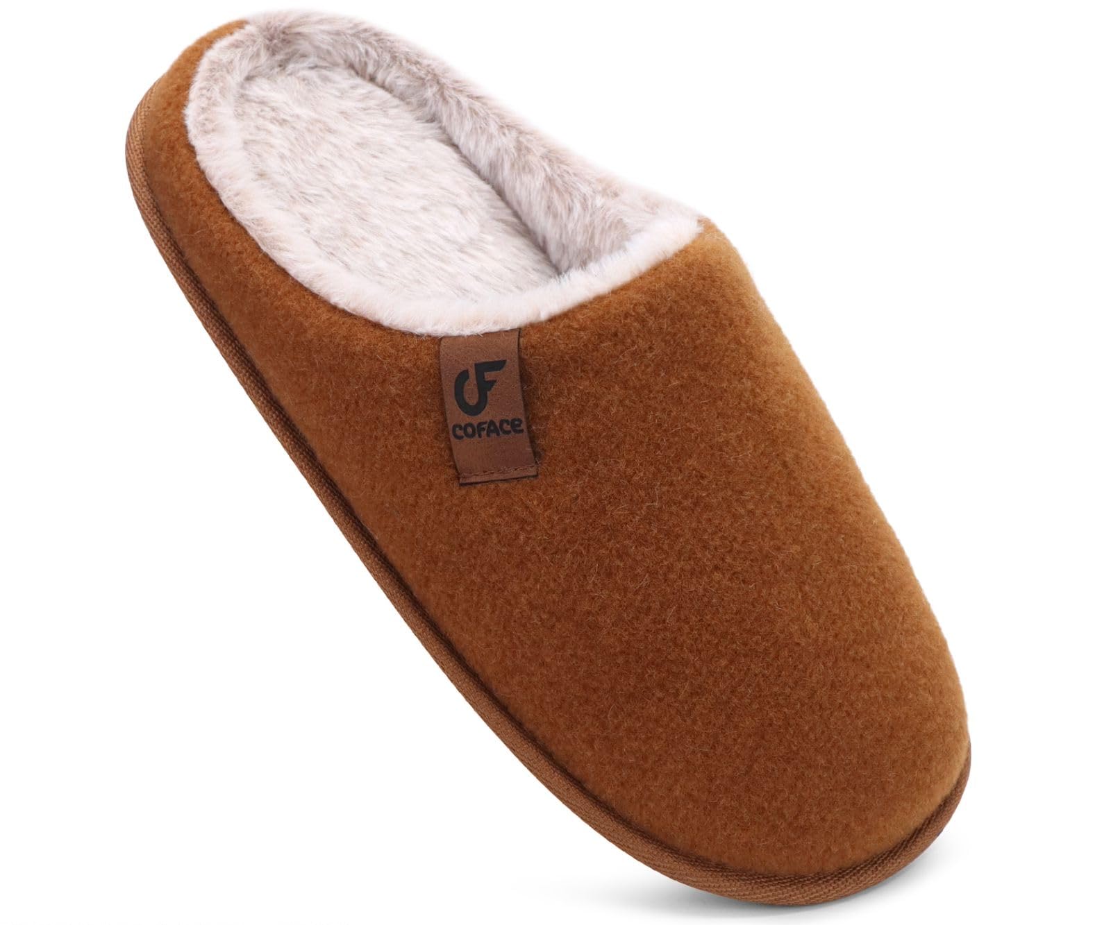 Men's Warm Slippers Memory Foam - Khaki UK 9-image-5162e74c-e171-48a6-8027-9db43a1f2d4d-89236