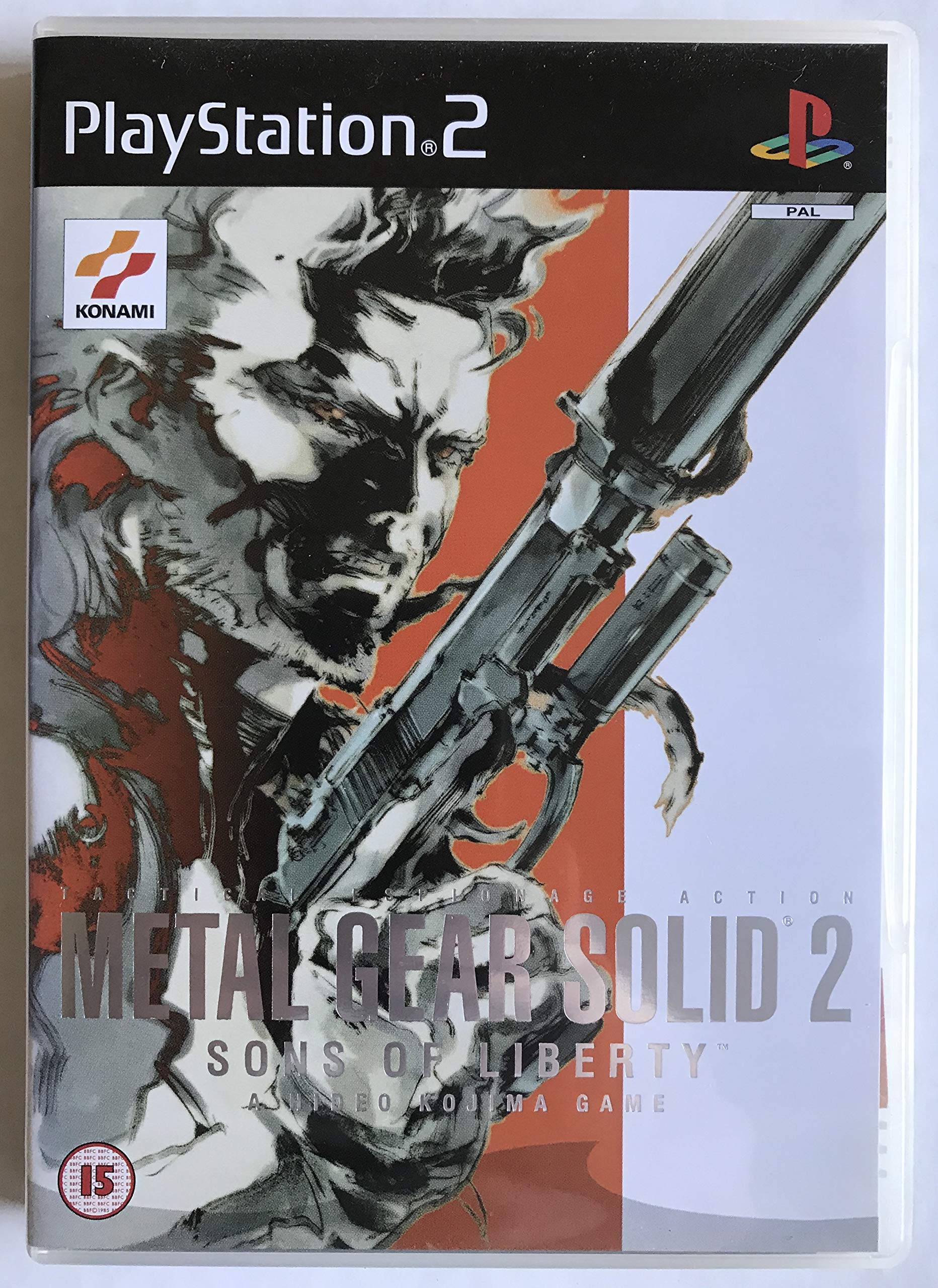 Metal Gear Solid 2: Sons Of Liberty Tactical Espionage Action Game