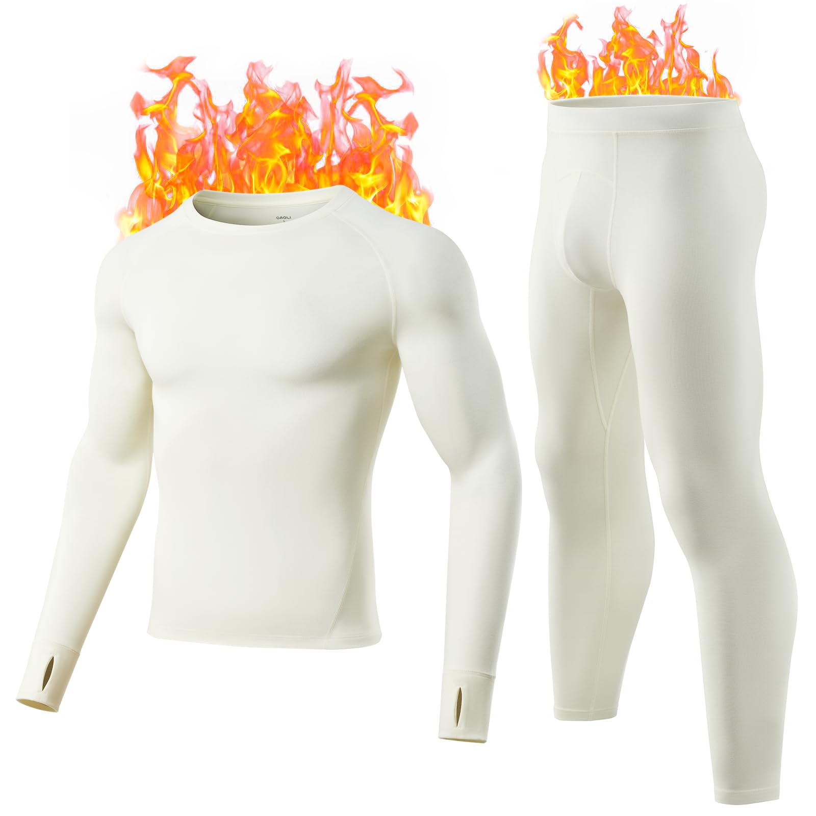 Men's Thermal Underwear Set - Beige XXL-image-eb890916-1d90-45f1-8633-dd54631e01d4-109874
