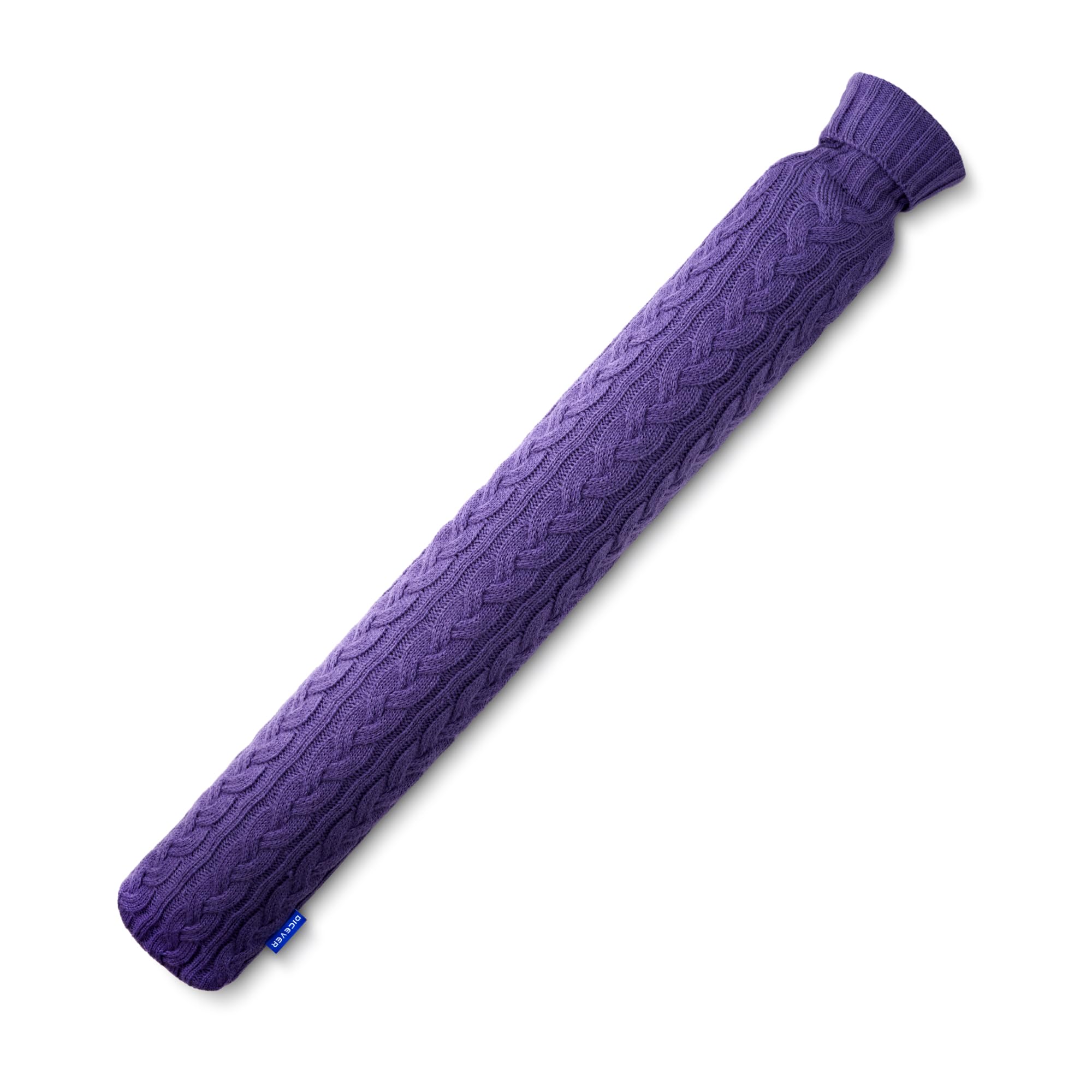 Hot Water Bottle with Knitted Cover for Warmth & Pain Relief - Ideal for Women, Girls & Seniors