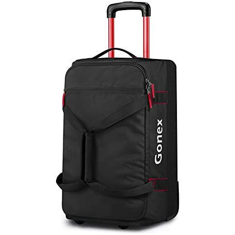 Gonex Rolling Duffle Bag With Wheels, 50L Carry On Travel Wheeled