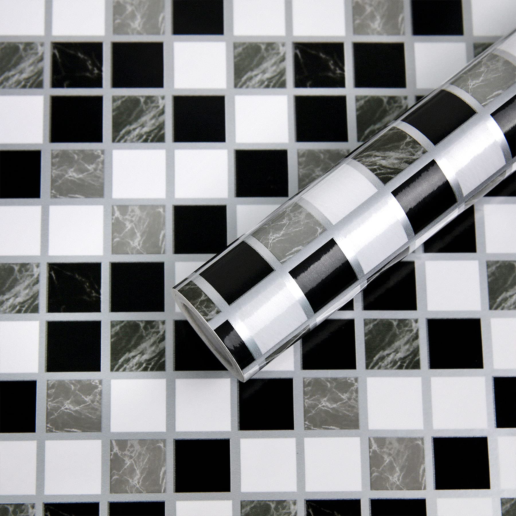 Mosaic Tile Stickers Waterproof - Marble 60x500cm-image-ddadfd3c-efec-4a18-81a1-bc69a87284c8-102744