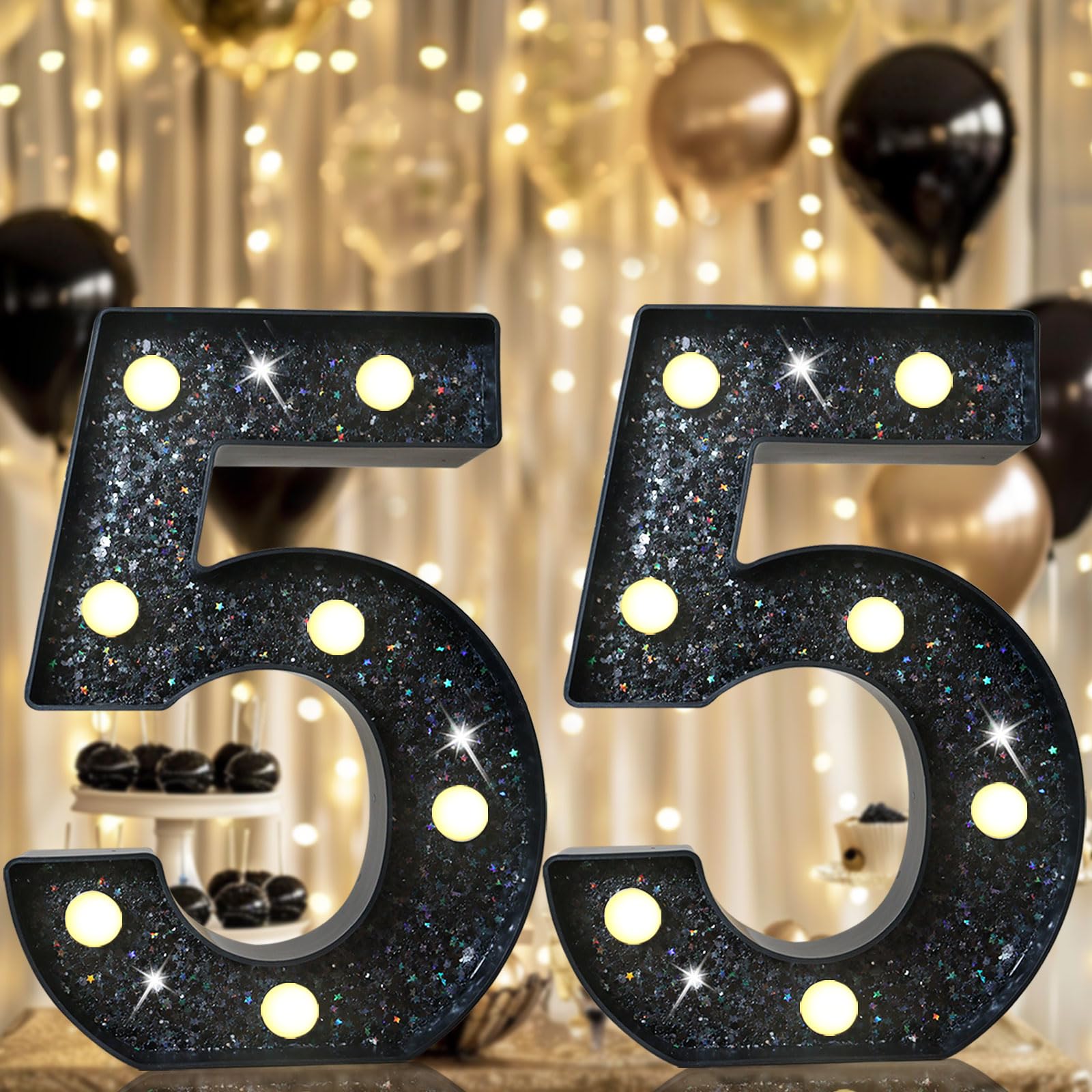 LED Light Up Number Sign - Black 55-image-3e15dc59-e85d-4841-9374-da6e76fa3049-115763