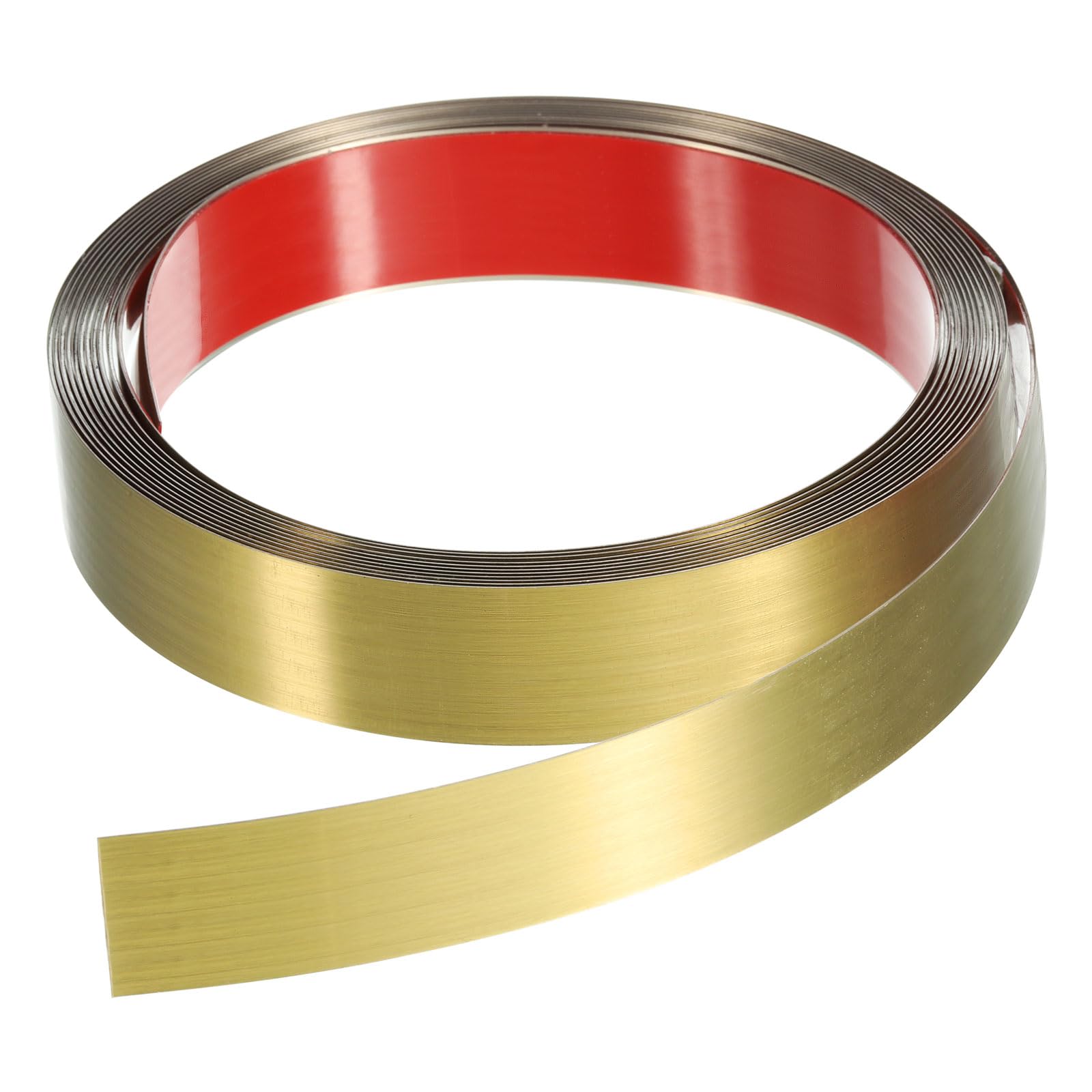 16.4ft x 0.98" Gold Peel & Stick Stainless Steel Wall Trim Moulding-image-9d21ba1c-6396-469b-9bbf-1cb4a313987a-60407