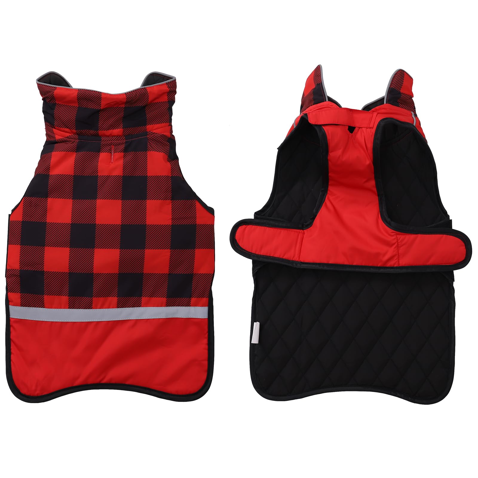 Dog Winter Coat Waterproof - Red Small-image-3af4e019-45d5-44d9-a4dd-f1e522f4088a-121527
