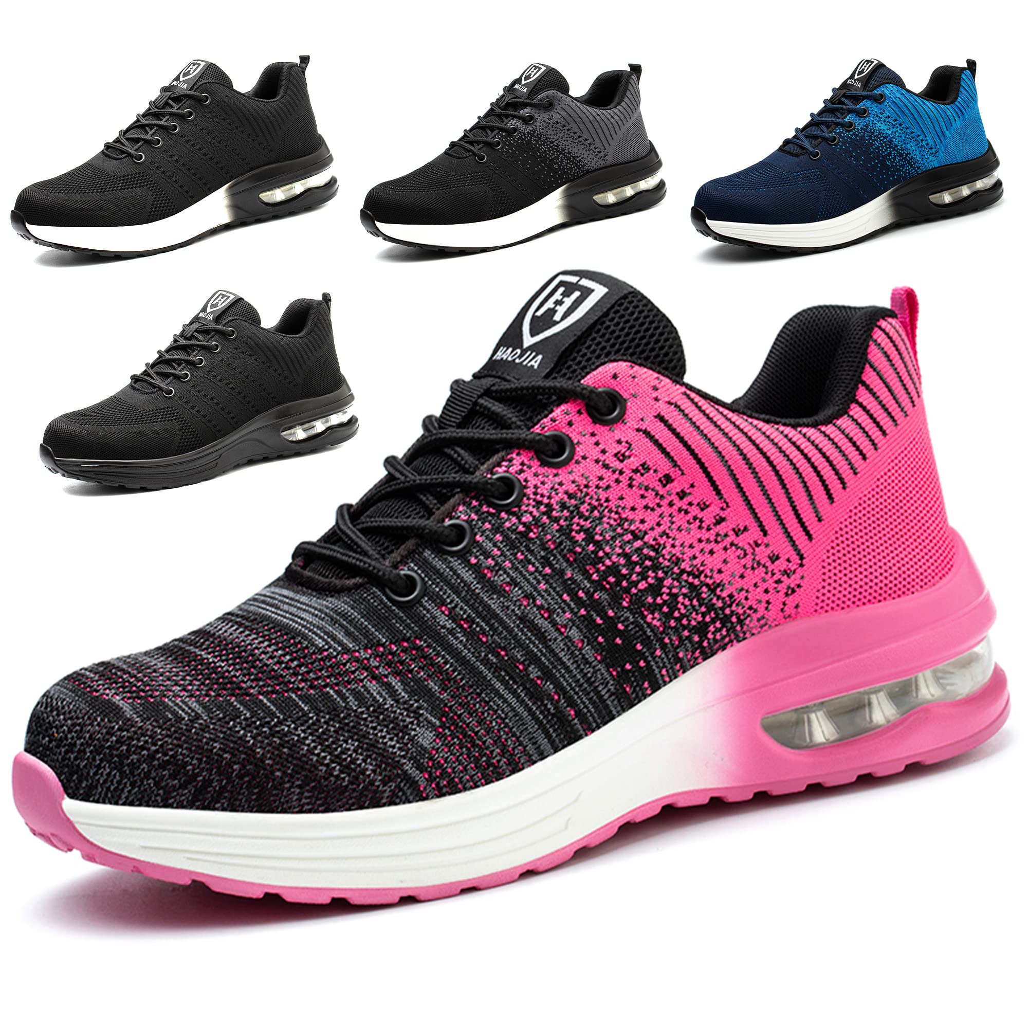 Steel Toe Safety Trainers - A Pink UK 5.5-image-b67e5ac8-f871-4976-ab5a-74f04f1d6d82-111579