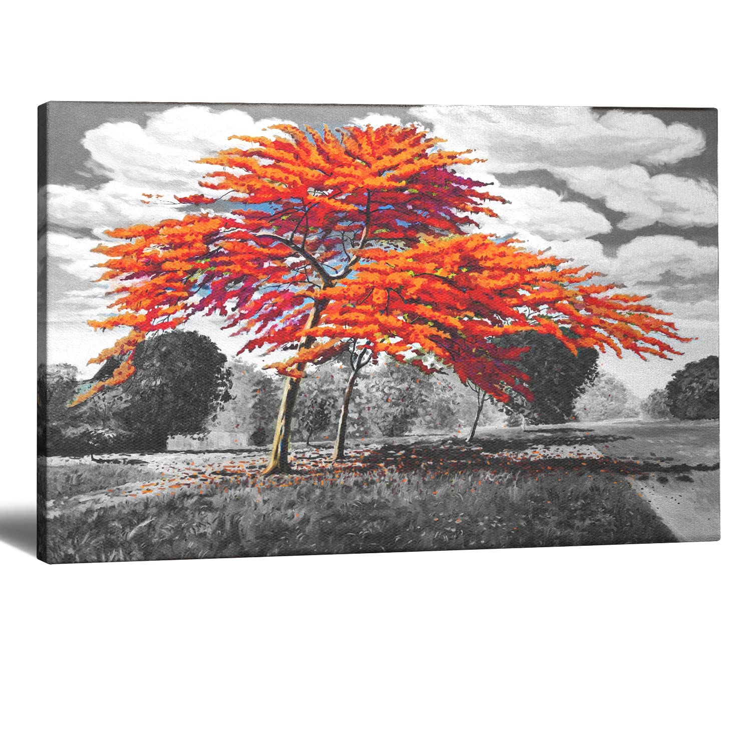 HOBBYMATE Canvas Wall Art Print, Canvas Tree Wall 40x60cm(16x24in)-image-d8ae16f1-cb23-47a8-86d0-8277f96b69f6-55378