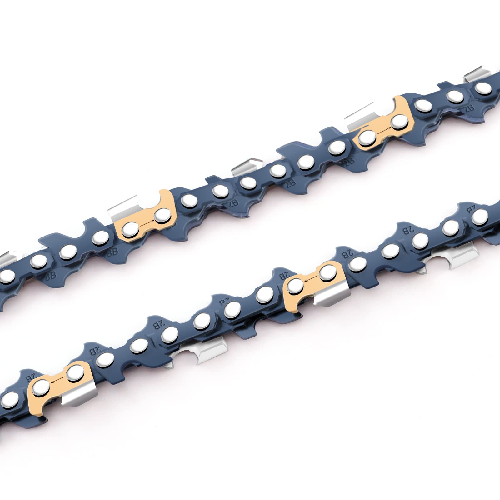 Chainsaw Chain 3/8 Inch 56 Links 2 Pack - Silver 56 Link Chain-image-708f69e4-28d0-4cd7-b79f-8cf0bbe0026f-97570