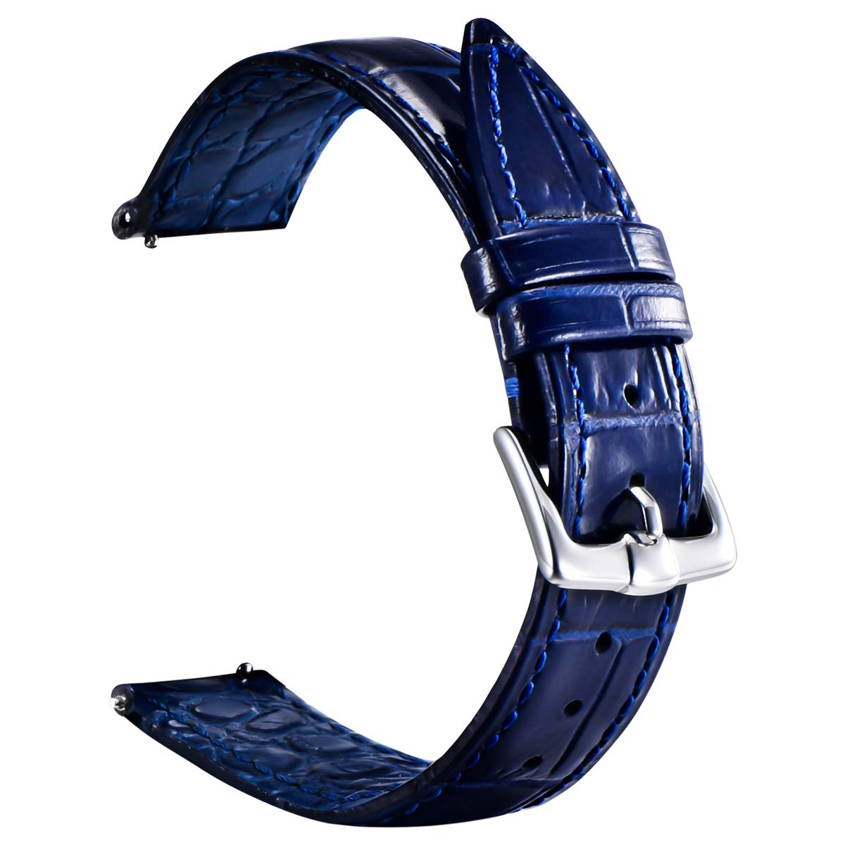Quick Release Leather Watch Strap - 20mm 22mm-image-f36f670d-1741-4d7e-8464-8a015219c647-86404