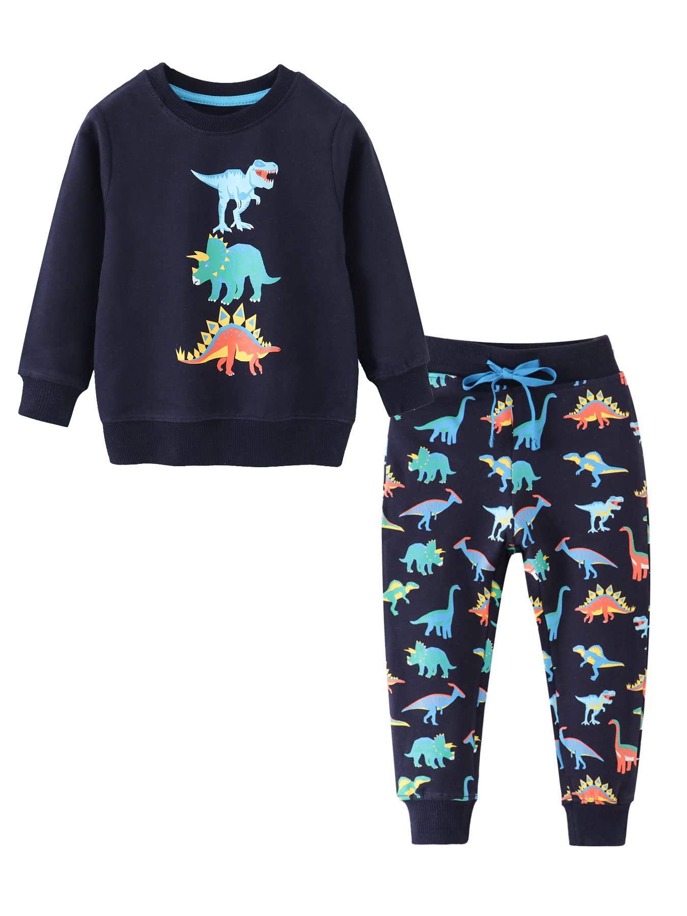 Kids Tracksuit 5-6 Years - Unisex Sweatshirt & Joggers Set, Style 12 - SERENYOU-image-24746df0-7ef1-4454-954e-f12cefc76d8f-63773