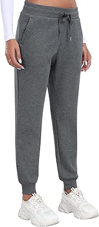Women's Fleece Joggers Thermal Sherpa - Dark Grey XL-image-b743153d-d780-4362-bf61-19ba9890a2b2-99533