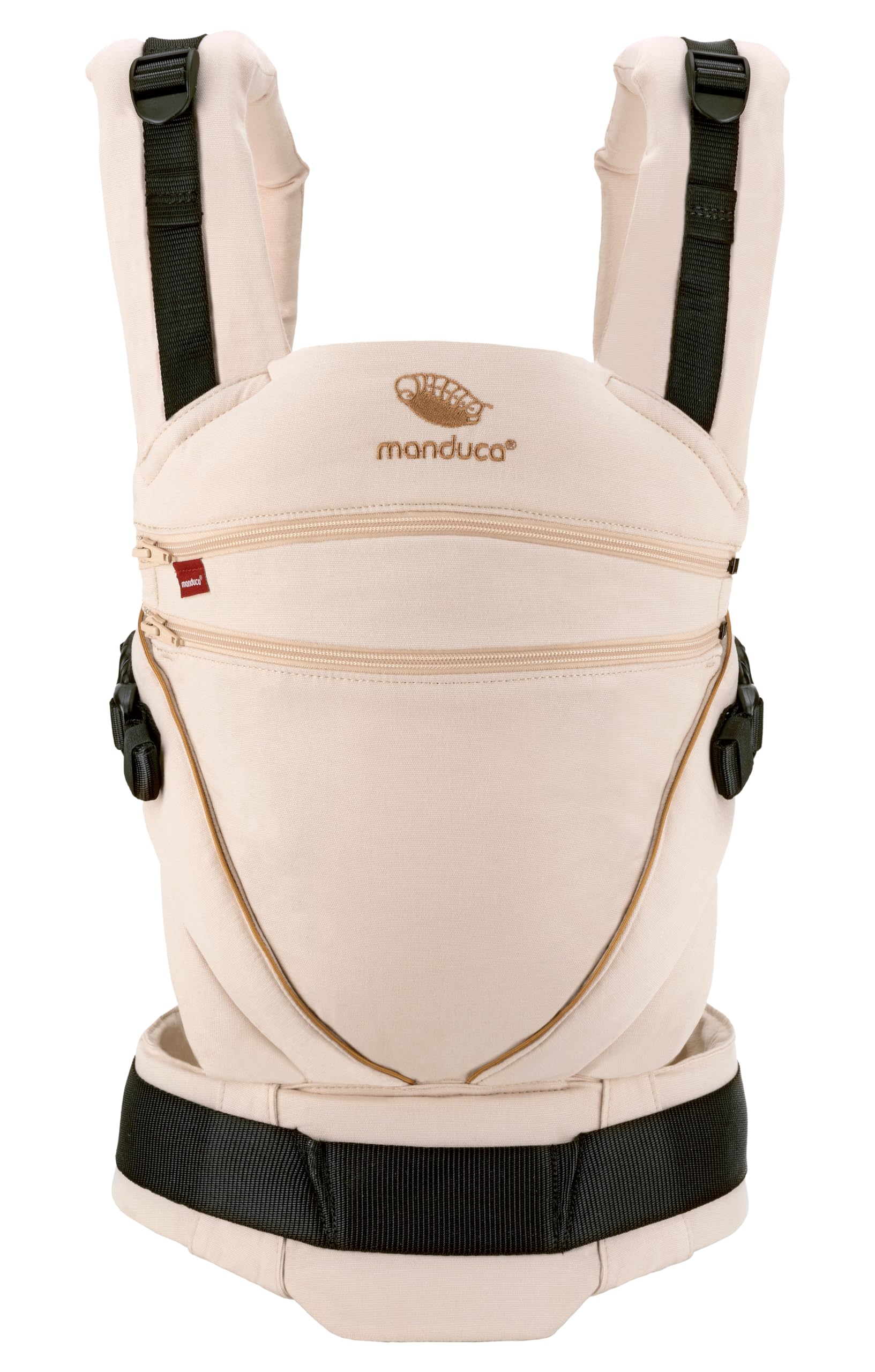 Adjustable Baby Carrier Organic Cotton - Beige One Size-image-aa50c793-5d5a-4681-92dc-7b57647c39c6-121204