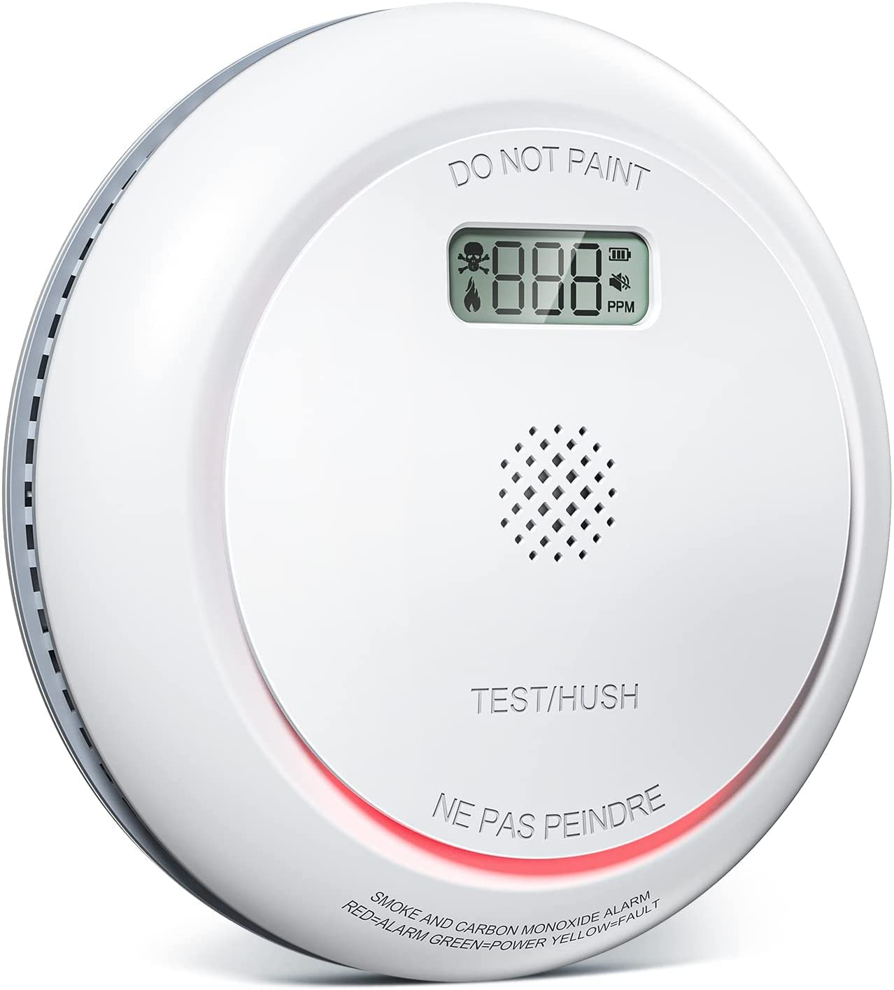 Smoke & CO Detector with LCD - White 1 pc-image-a04db1e0-628d-418c-a637-9d037d9df842-102221