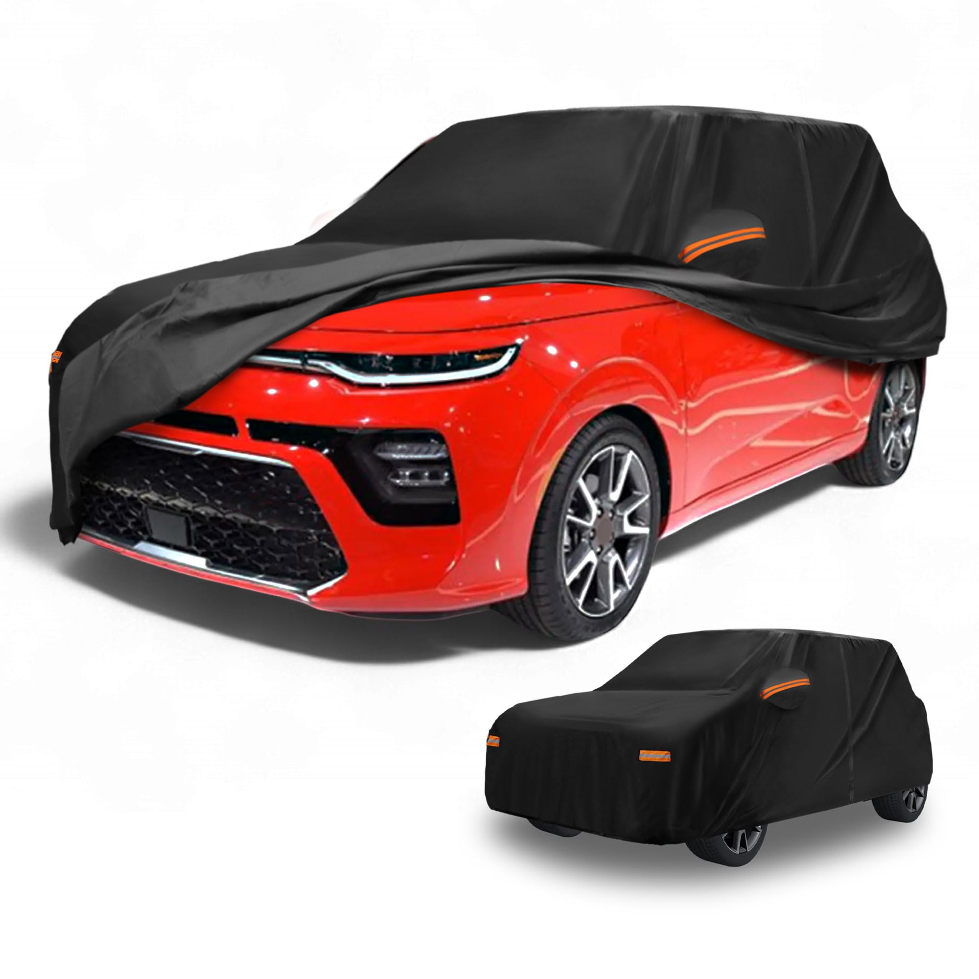 Car Cover Waterproof for Kia Soul - Black-image-cfb2fbf8-7988-49db-9b77-0ff6d7498f6c-118762