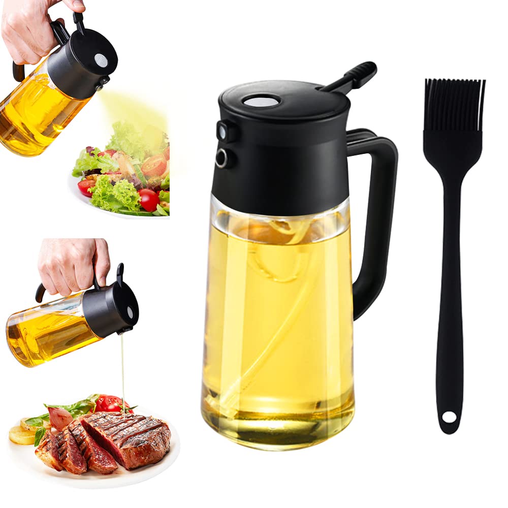 500ml Oil Spray Bottle & Dispenser for Cooking, BBQ & Air Fryer - Easy Clean & Durable-image-84375dc0-c37c-4684-97cd-2c1cf15d4d96-65730