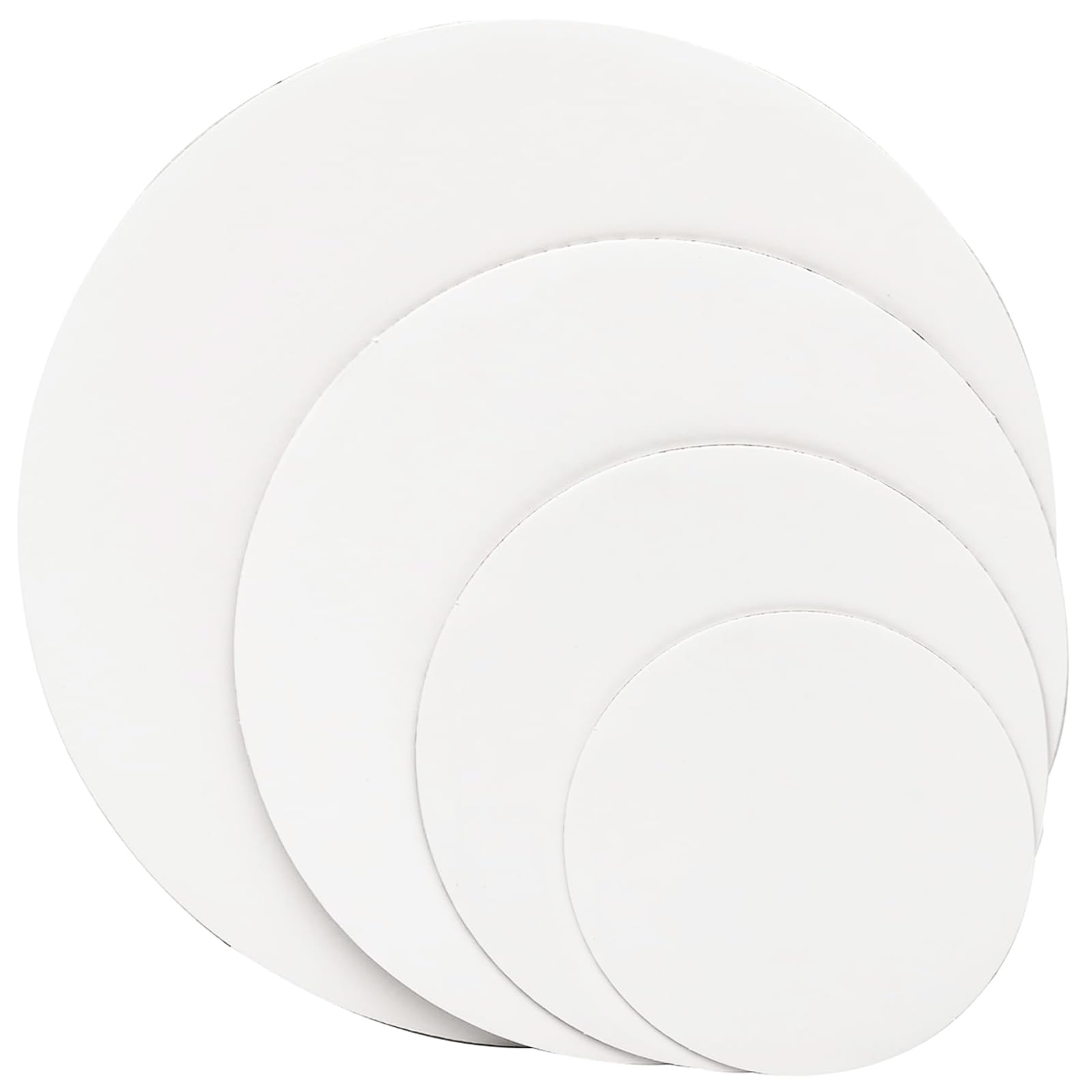 32 Packs Cake Boards Round 4 Sizes - Food-Grade Cardboard Cake Plate, Strong & Thin, Bargain Deal-image-a6d74d95-0590-4c96-af8a-7442c00b832e-67079