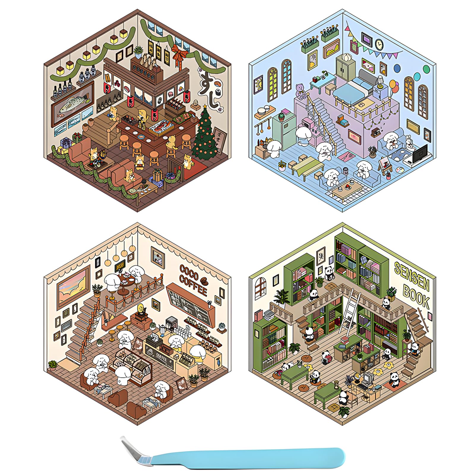3D DIY House Sticker Set - Multi-Style-image-bf41dd7e-99b2-4024-b1d8-320e51bb983e-105172