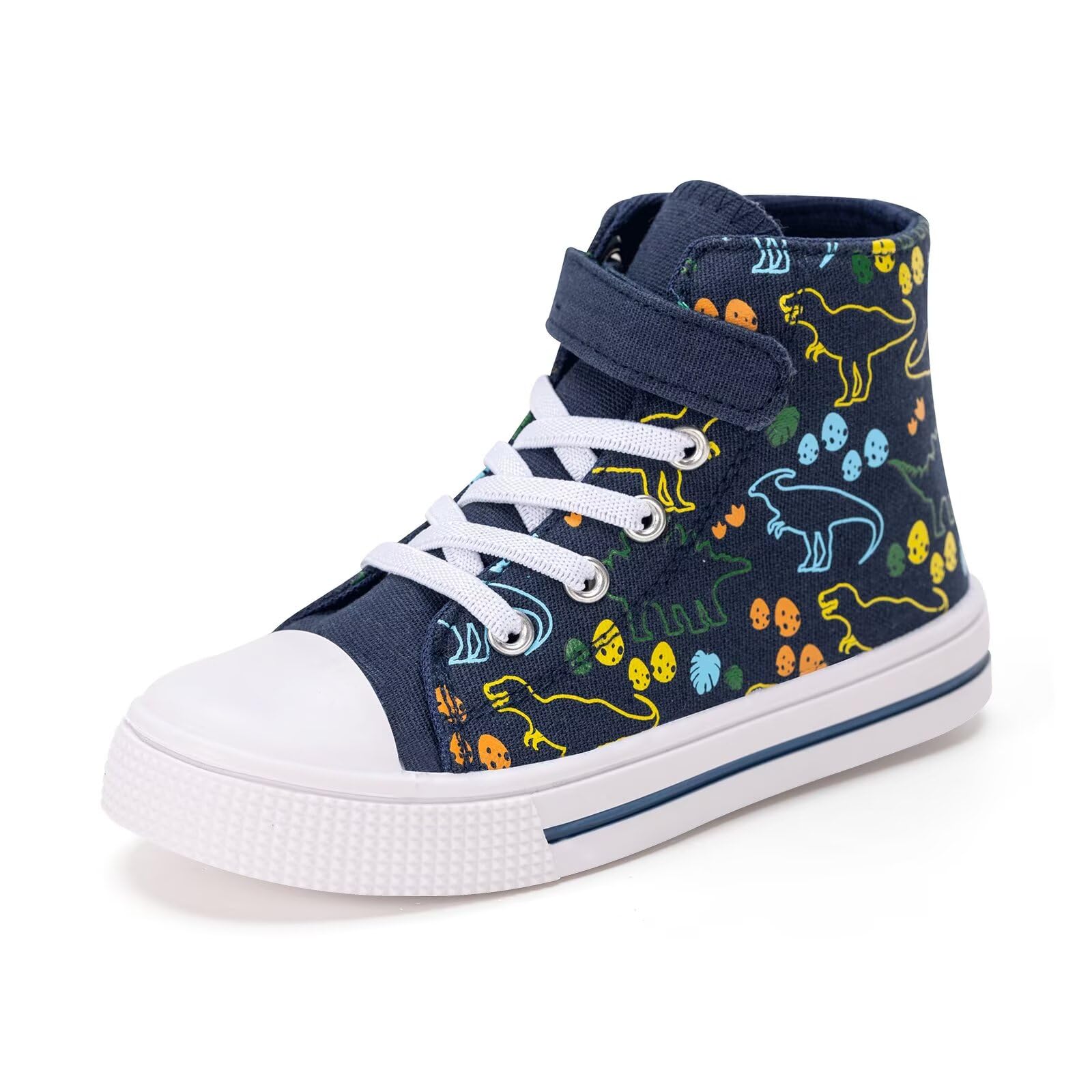 Unisex Kids High Top Trainers - Size 1-image-f5a895c7-3ac3-4664-8c68-c244b4f925ba-83217