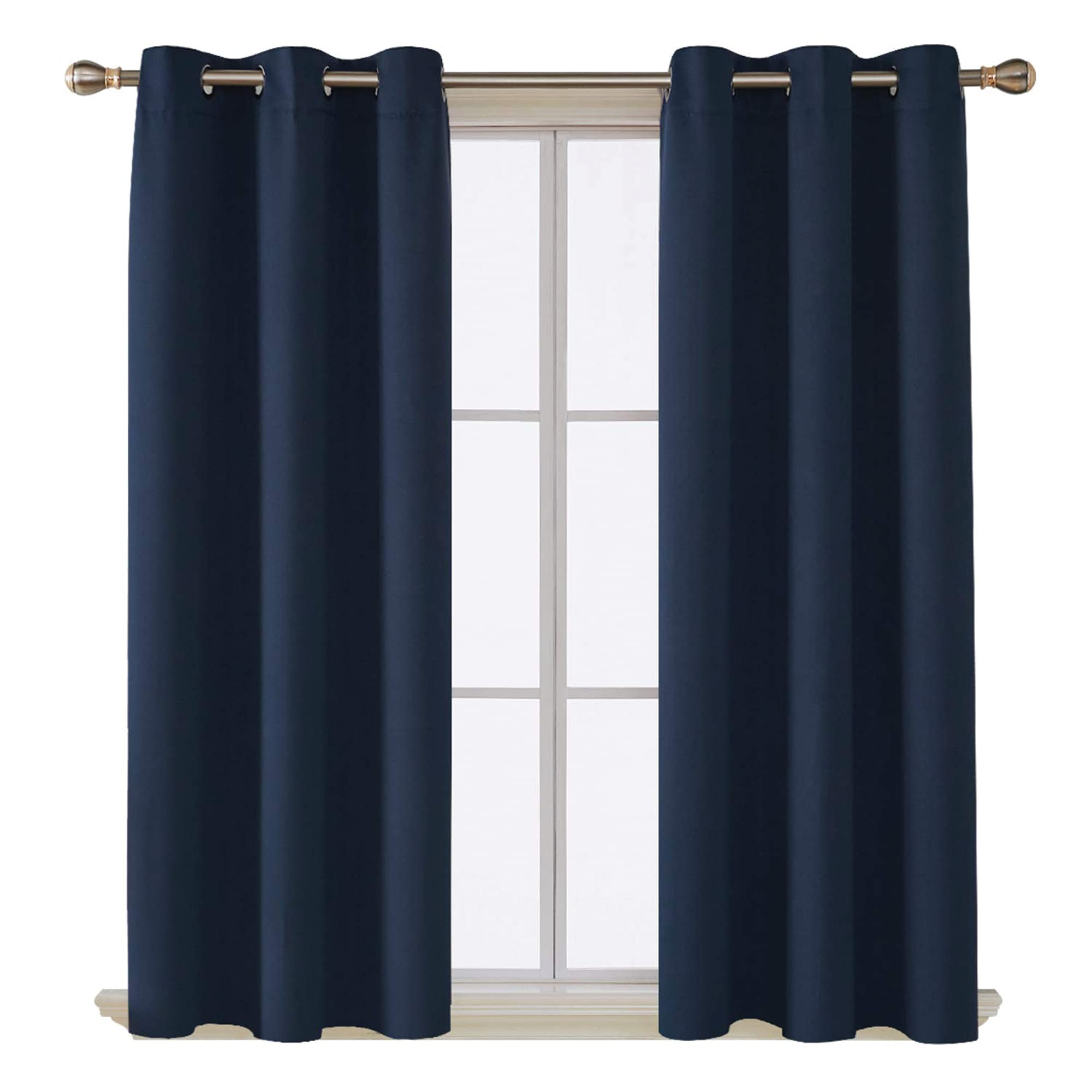 Blackout Curtains 2 Panels - Navy Blue W90”×L90”-image-fcd64732-3461-4071-aa4e-ce6c739d2d11-109765