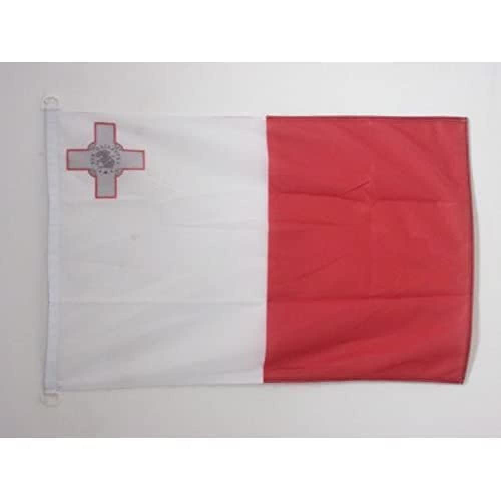 2x3 Ft Malta Outdoor Flag - Knitted Polyester, Fade Resistant - Vivid Colours - With Rings-image-bdfbc295-92cb-4d94-a6a0-c736d0182eb3-58192