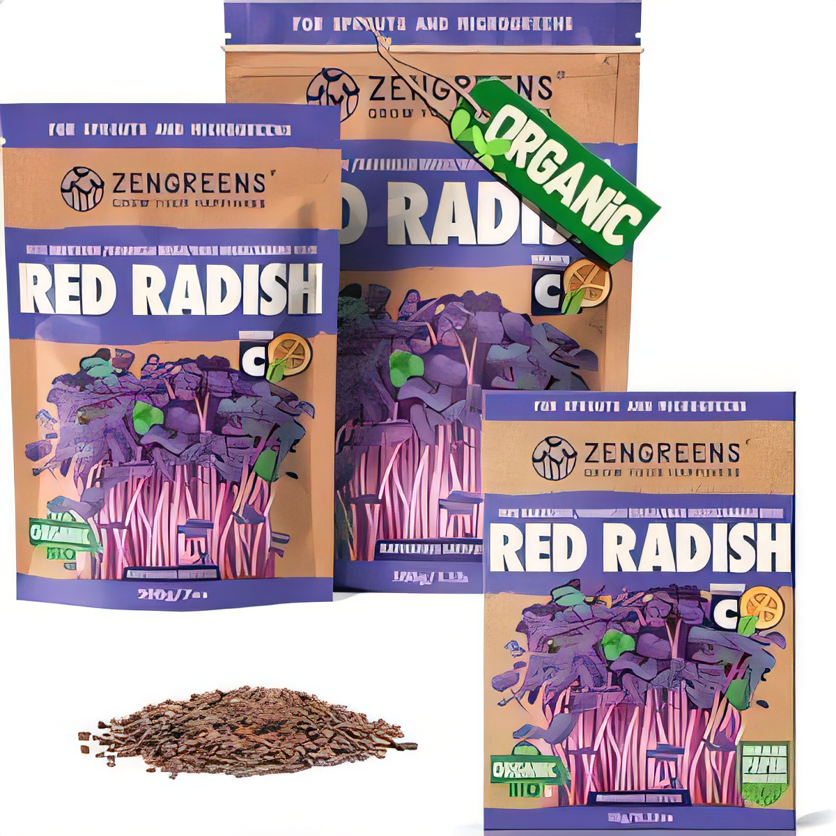 Red Radish Sprouting Seeds - 500g Pack-image-d1c0d59e-c3a8-4a57-bf28-ecdfbf1d95e6-121801