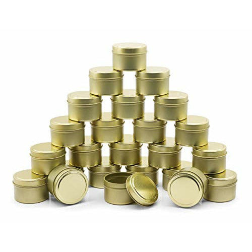 Gold Candle Tins 4oz - 24 Pack for DIY Candle Making, Durable & Stylish Candle Containers-image-ecf20c4d-2c06-404d-a76d-6055135607ba-144813