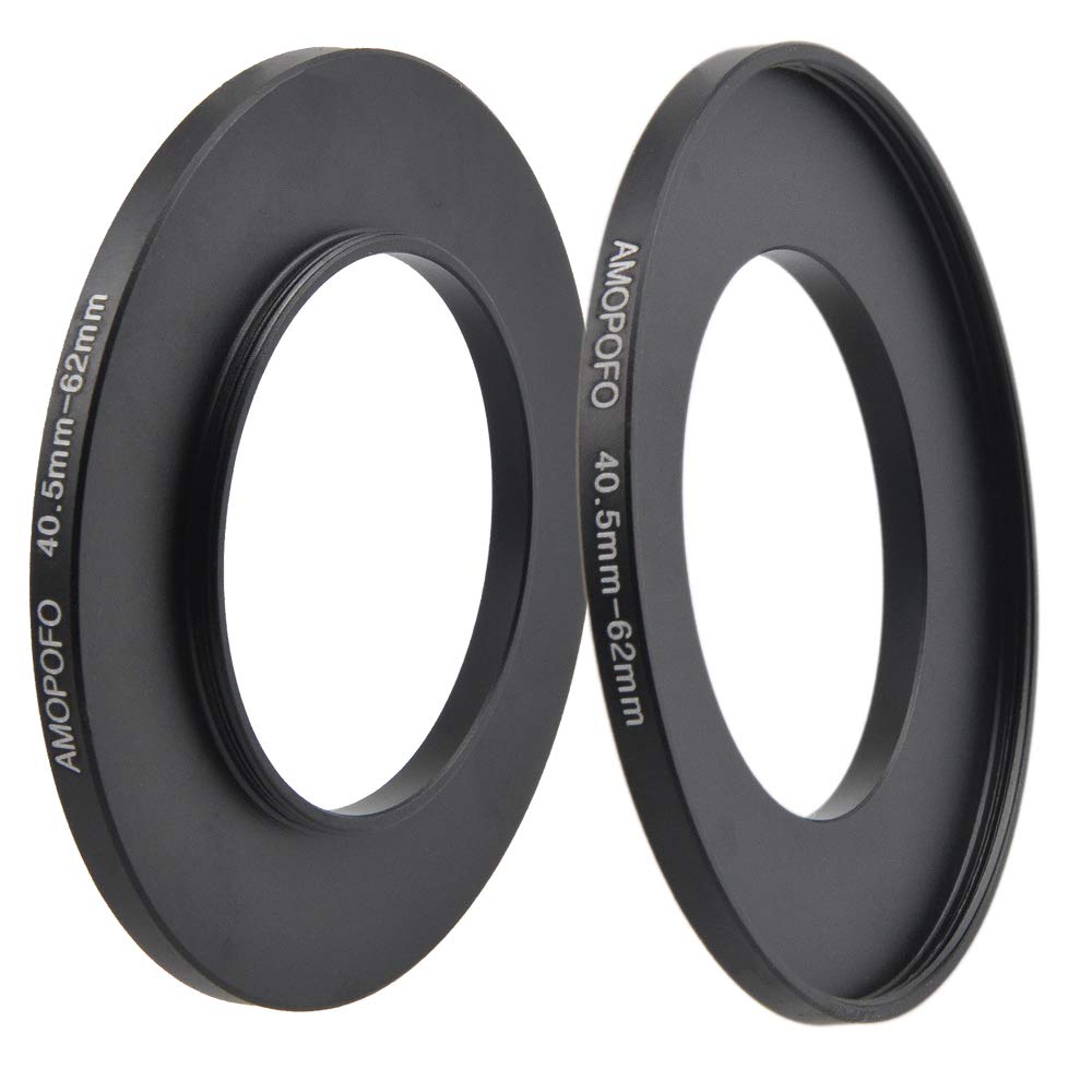 Step Up Ring Filter Adapter - Black 40.5-62mm-image-a61bdca2-010c-4780-bead-3c9874173947-114472