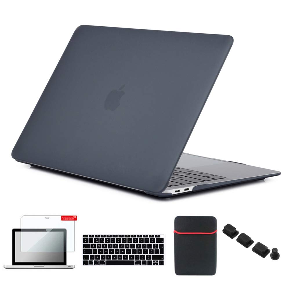 MacBook Air 13-Inch Hard Case Set - Black 13"-image-7b627ba7-7ab3-476a-afbc-495d15ece0bc-110481